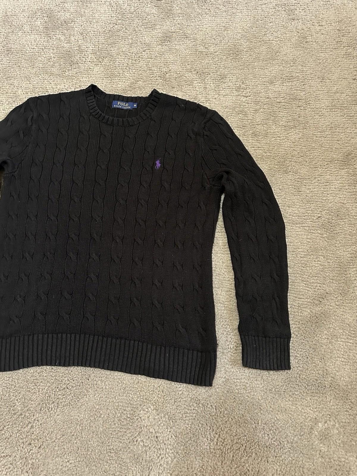 Polo Ralph Lauren Polo Ralph Lauren Wool Cashmere Cable Knit Sweater Men sz M Size US M / EU 48-50 / 2 - 4 Thumbnail