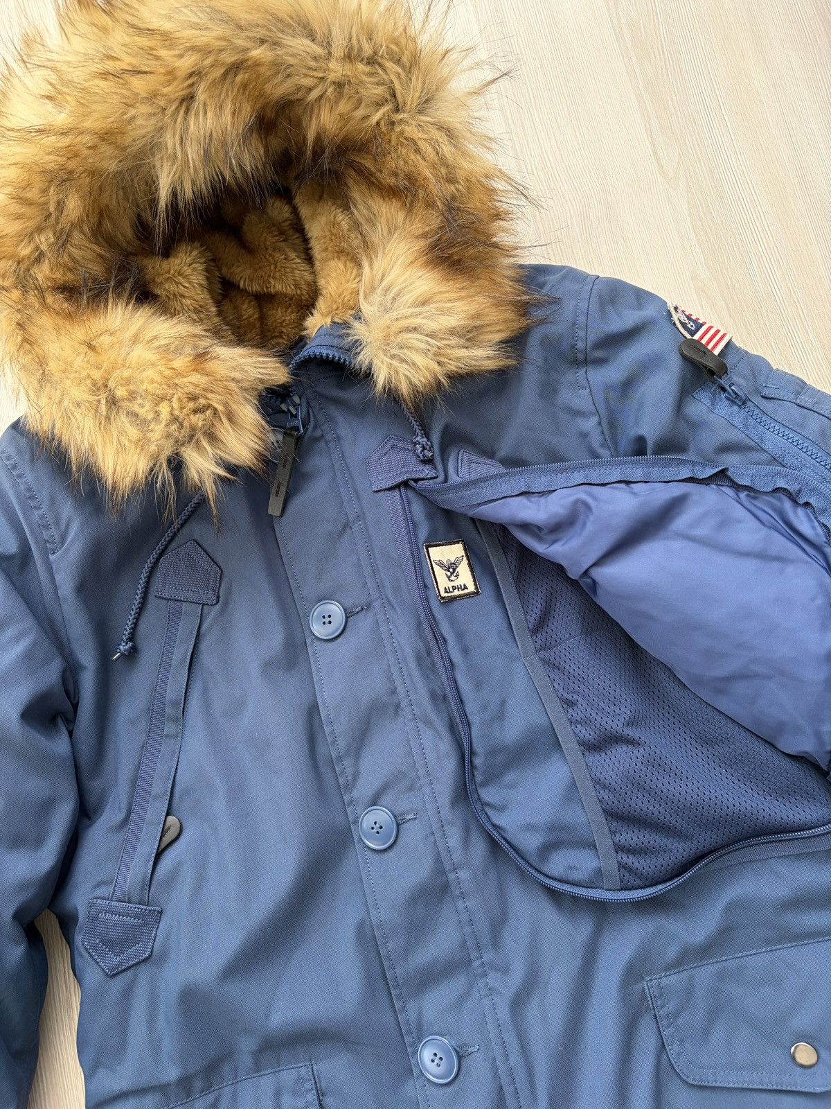 Alpha Industries Alpha Industries Polar n3B Extreme Expedition Blue Parka Size US M / EU 48-50 / 2 - 5 Thumbnail