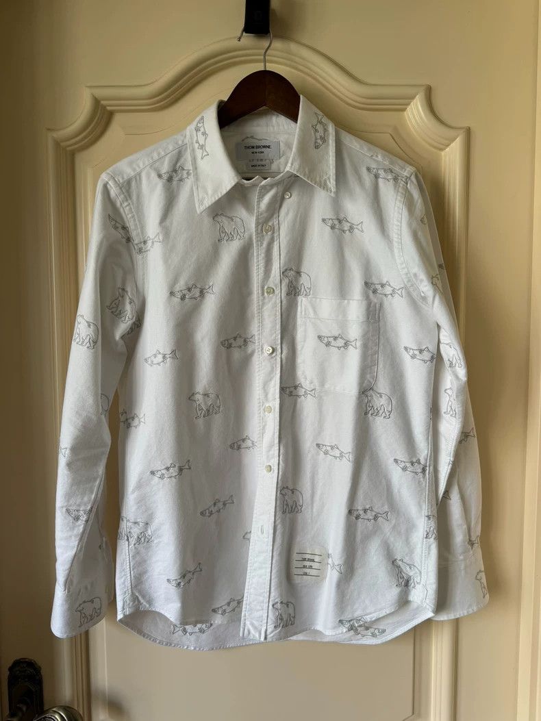 Thom Browne Thom Browne long-sleeved T-shirt Size US M / EU 48-50 / 2 - 1 Thumbnail
