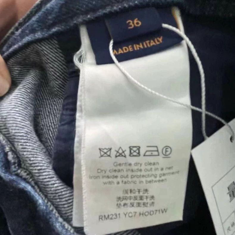 Louis Vuitton Louis Vuitton Vuitton twisted jeans by Charles Wang-2507 Size US 36 / EU 52 - 3 Thumbnail