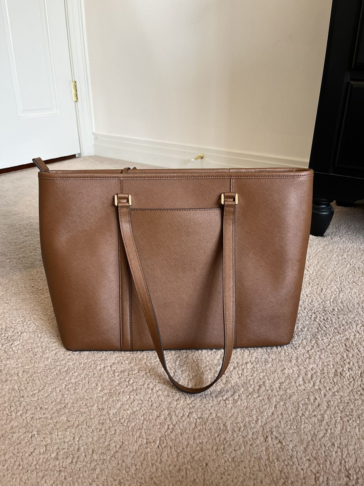 Michael Kors Michael Kors Leather Brown Purse Size ONE SIZE - 3 Thumbnail
