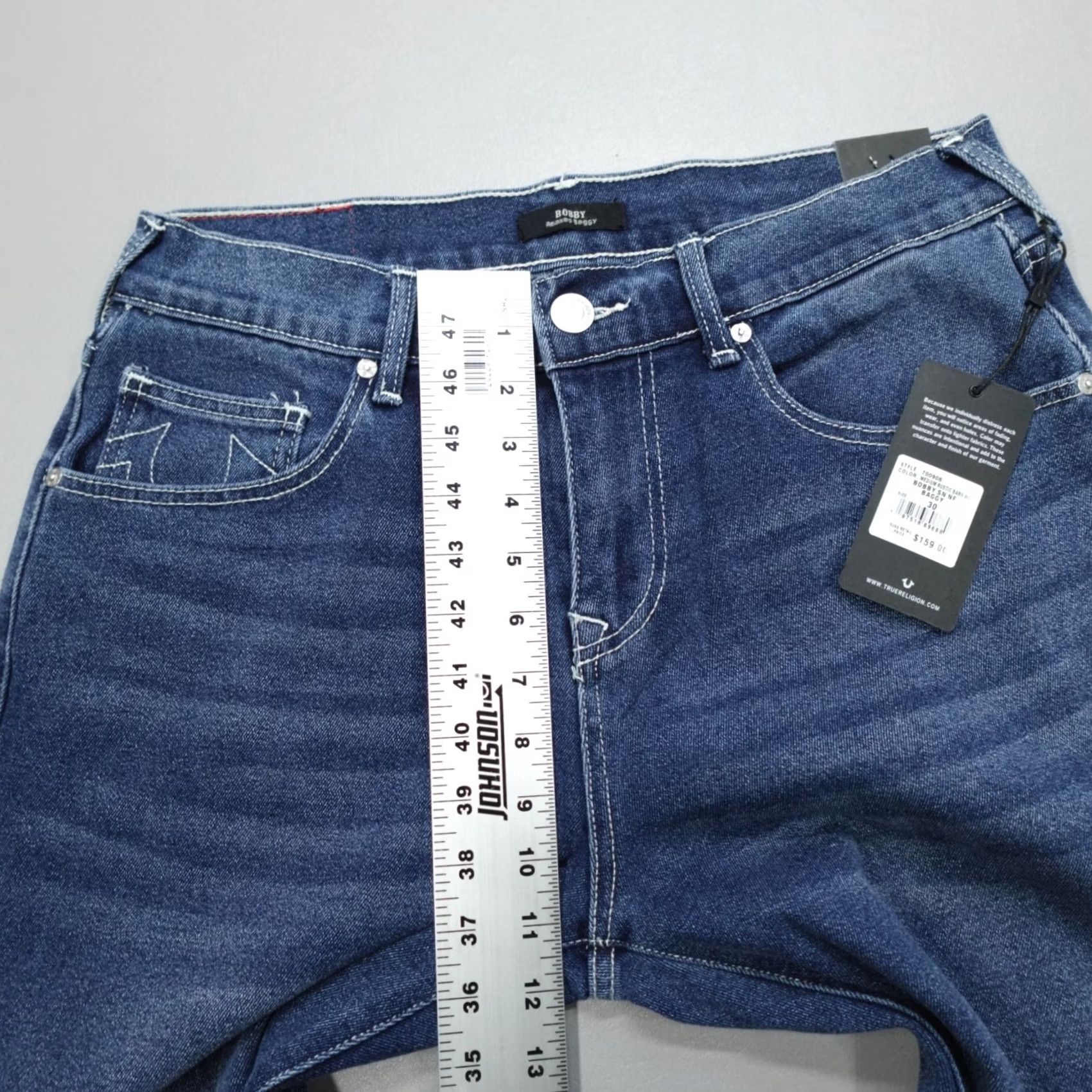 True Religion True Religion Bobby Baggy SN NF Bootcut Jeans Men's Size 30x32 Rustic Barn Wash Denim Size US 32 / EU 48 - 7 Thumbnail