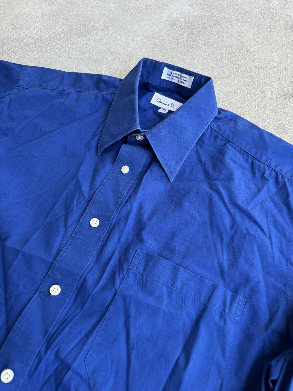 Dior Christian dior blue button up Size US M / EU 48-50 / 2 - 3 Thumbnail