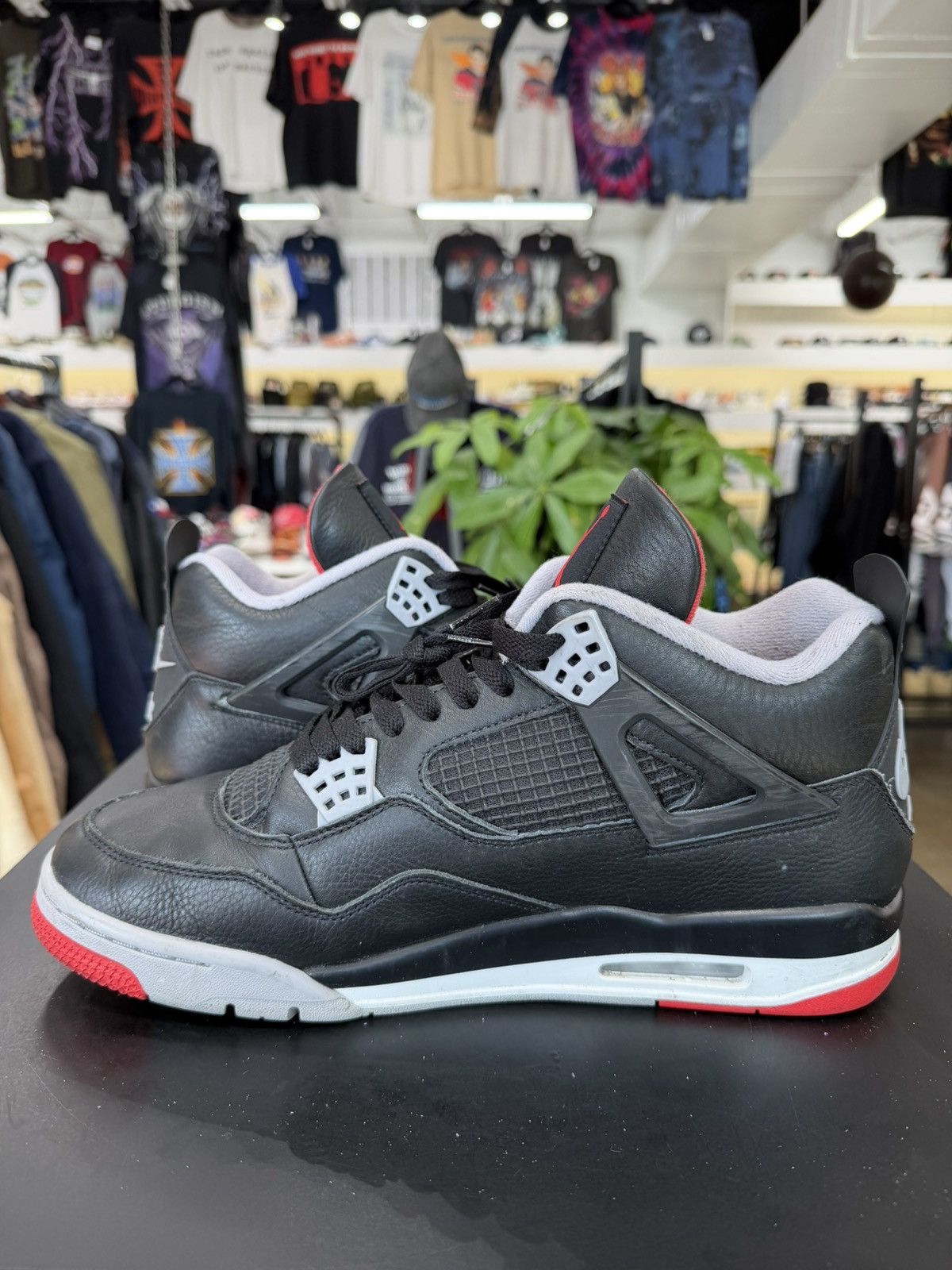 Jordan Brand Air Jordan 4 Bred Reimagined Size 11.5 (2024) Size US 11.5 / EU 44-45 - 4 Thumbnail