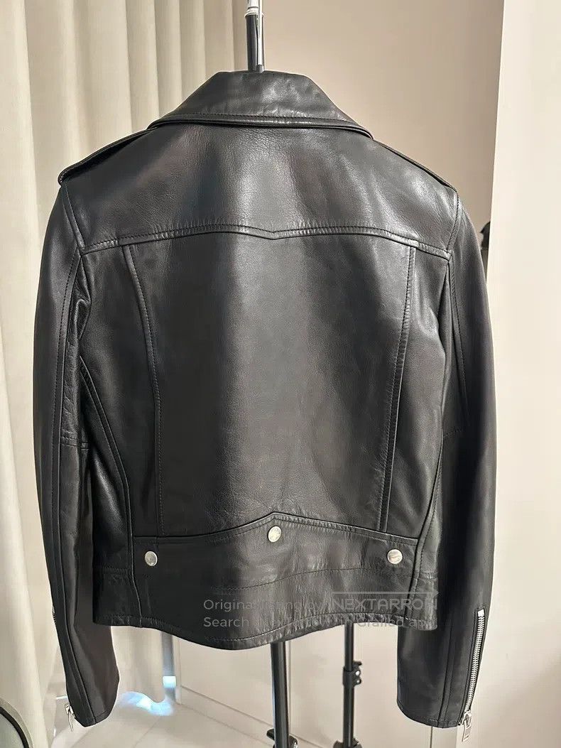 Saint Laurent Paris Saint Laurent Paris Motorcycle Zip Leather Jacket Size XS / US 0-2 / IT 36-38 - 3 Thumbnail