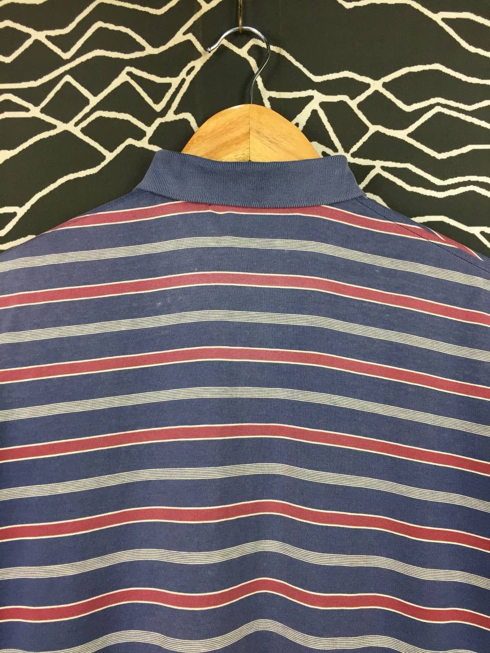 Polo Ralph Lauren Vtg Polo Ralph Lauren Pony Logo Striped Polo Shirt Size US S / EU 44-46 / 1 - 10 Thumbnail
