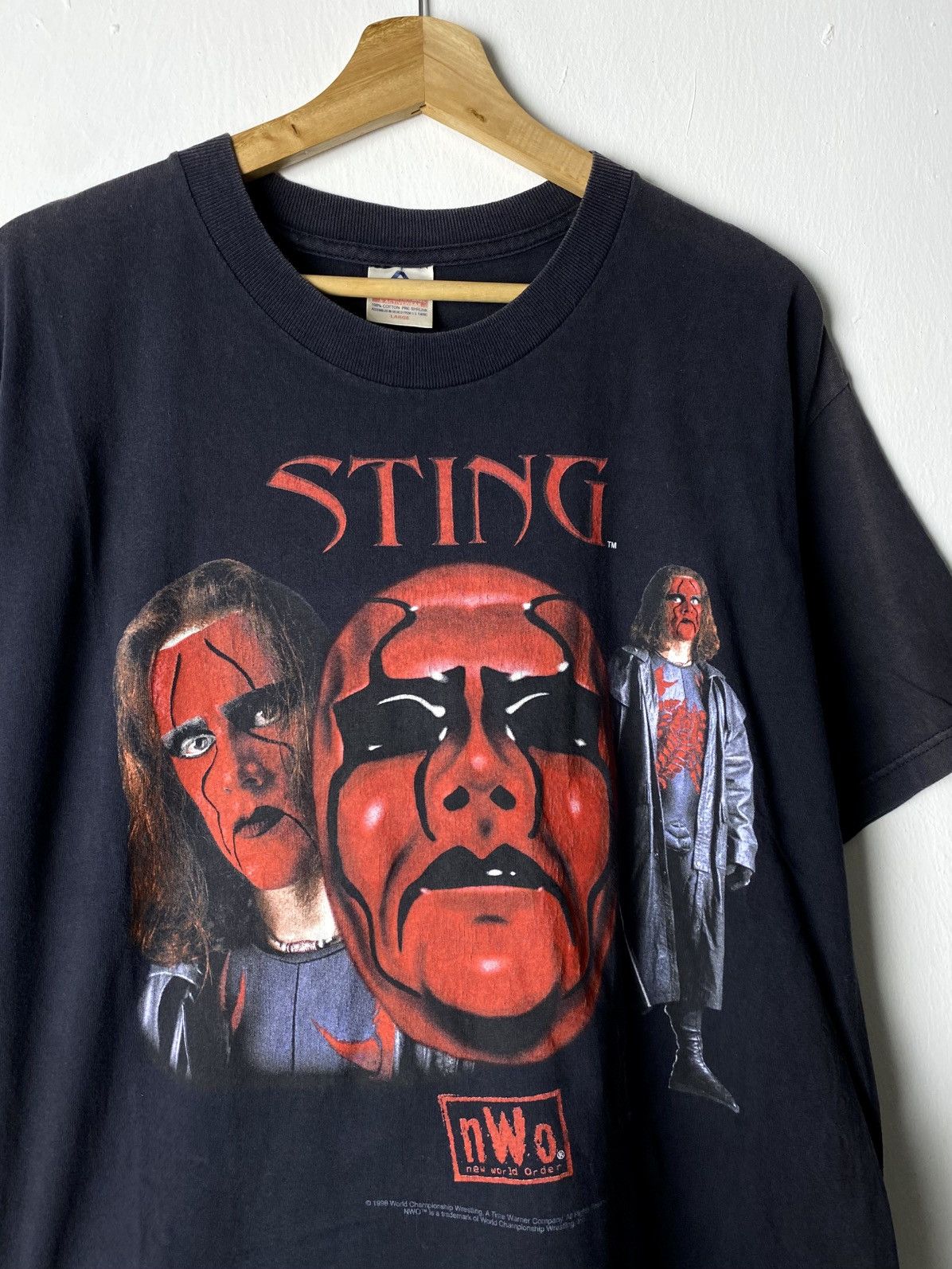 WCW/nWo Vintage Sting nWo © 1998 WCW Size US L / EU 52-54 / 3 - 1 Thumbnail