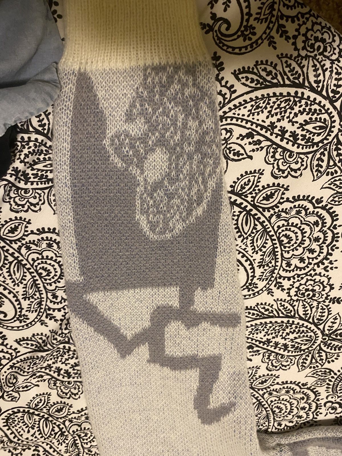 Other Gray, White, and Blue Street Wear Sweater Size US M / EU 48-50 / 2 - 2 Thumbnail