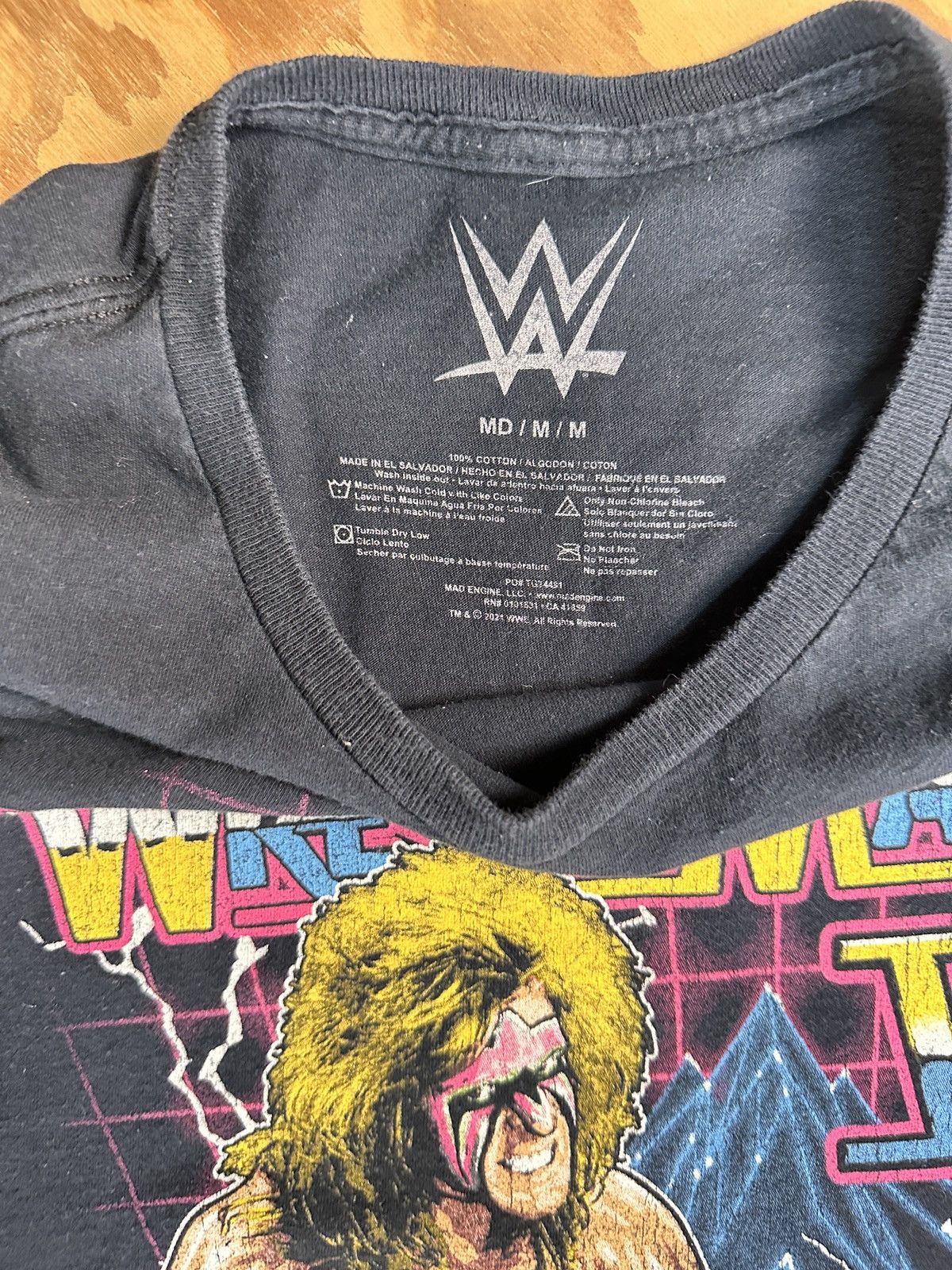 WWE WWE WrestleMania T-Shirt Ultimate Warrior Era Size US M / EU 48-50 / 2 - 4 Thumbnail