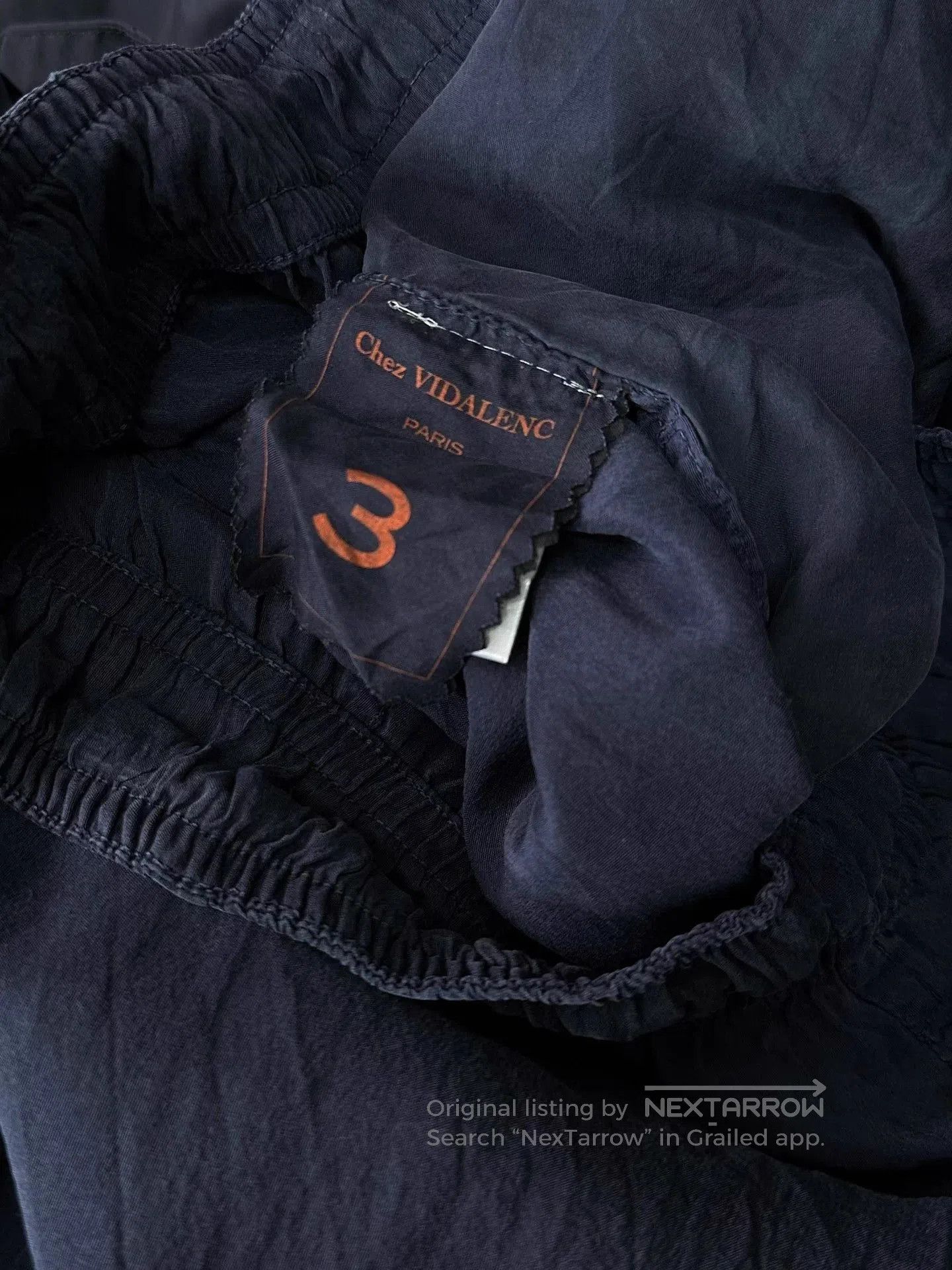 Casey Vidalenc Blue Casual Drawstring Pants Size 34. Size US 34 / EU 50 - 7 Thumbnail