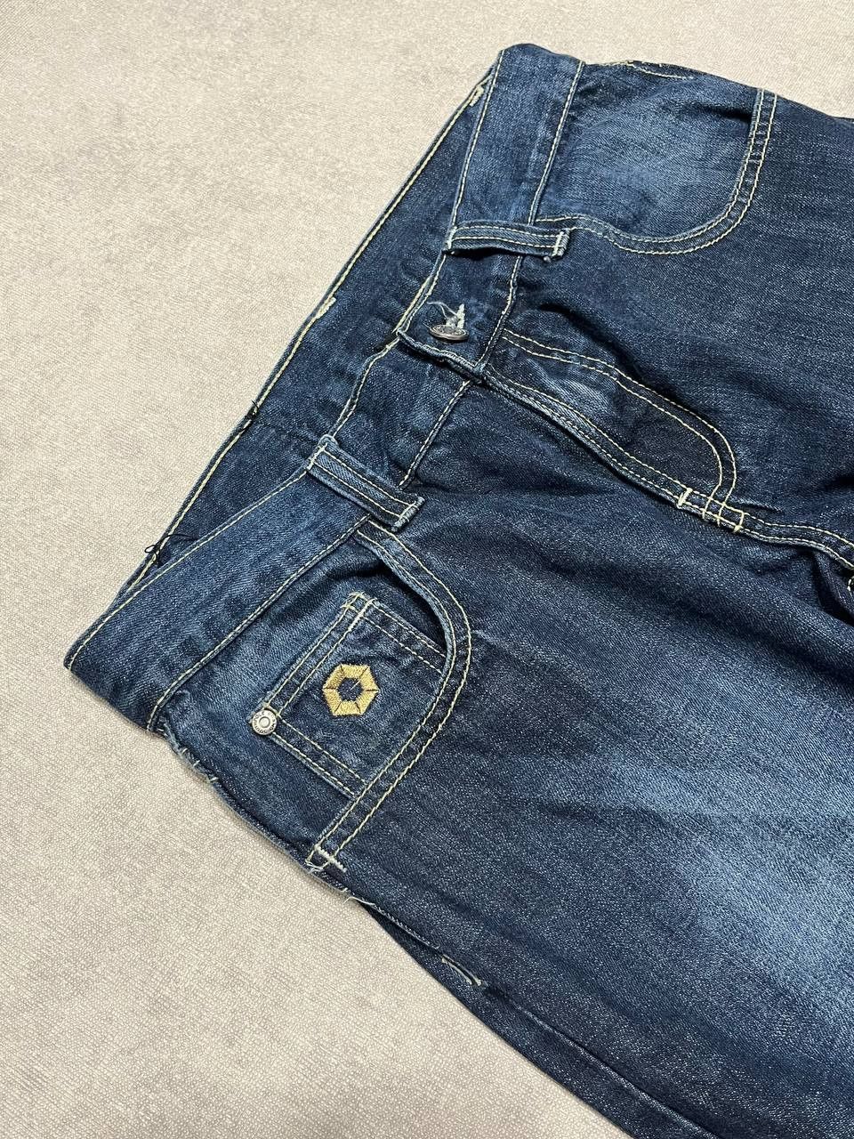 Southpole Vintage Work Southpole Blue Men`s Logo Print Jeans Denim Size US 30 / EU 46 - 7 Thumbnail