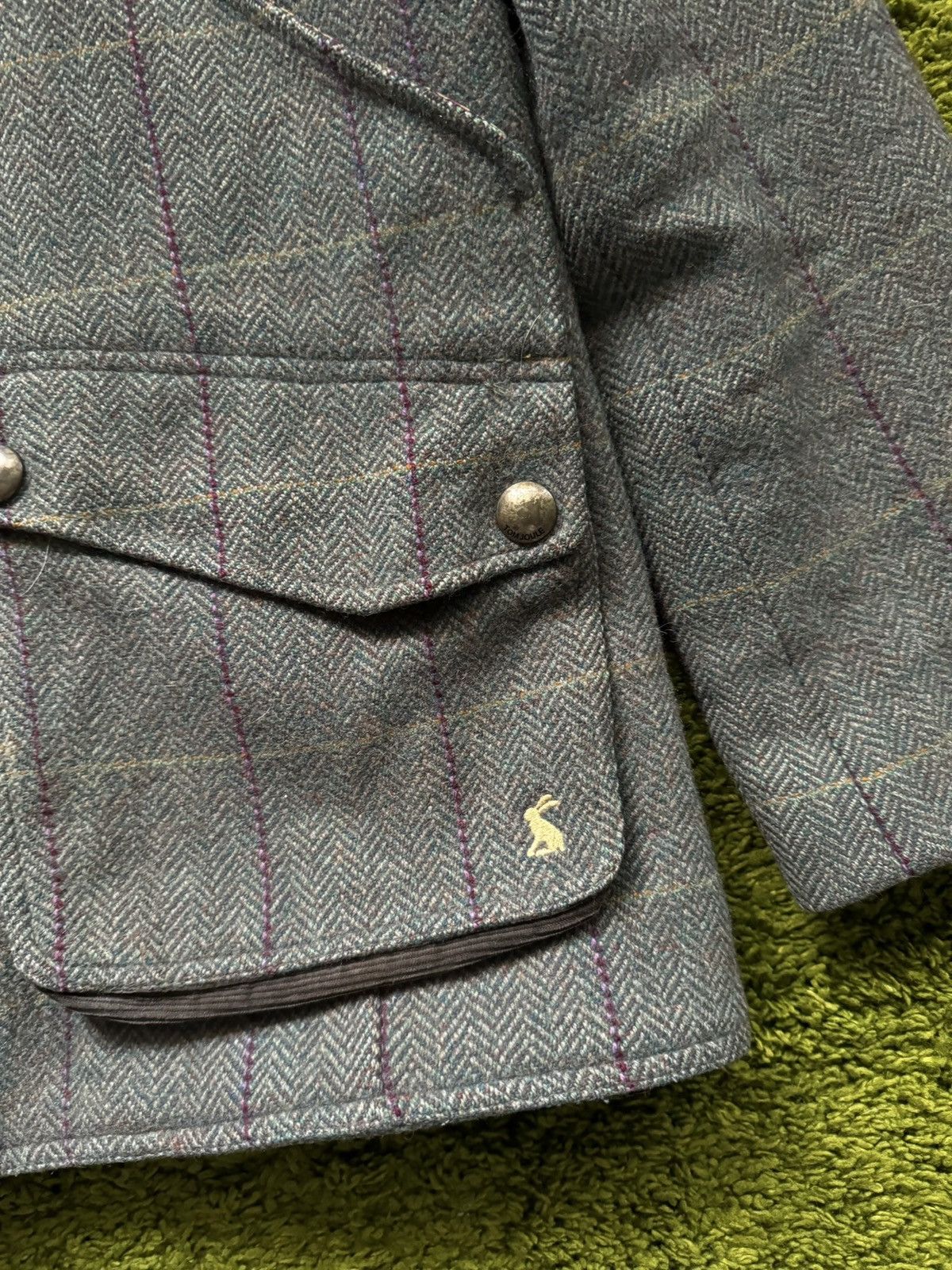 Designer × Vintage Tom Joule 2000s vintage tweed jacket Size XL / US 12-14 / IT 48-50 - 9 Thumbnail