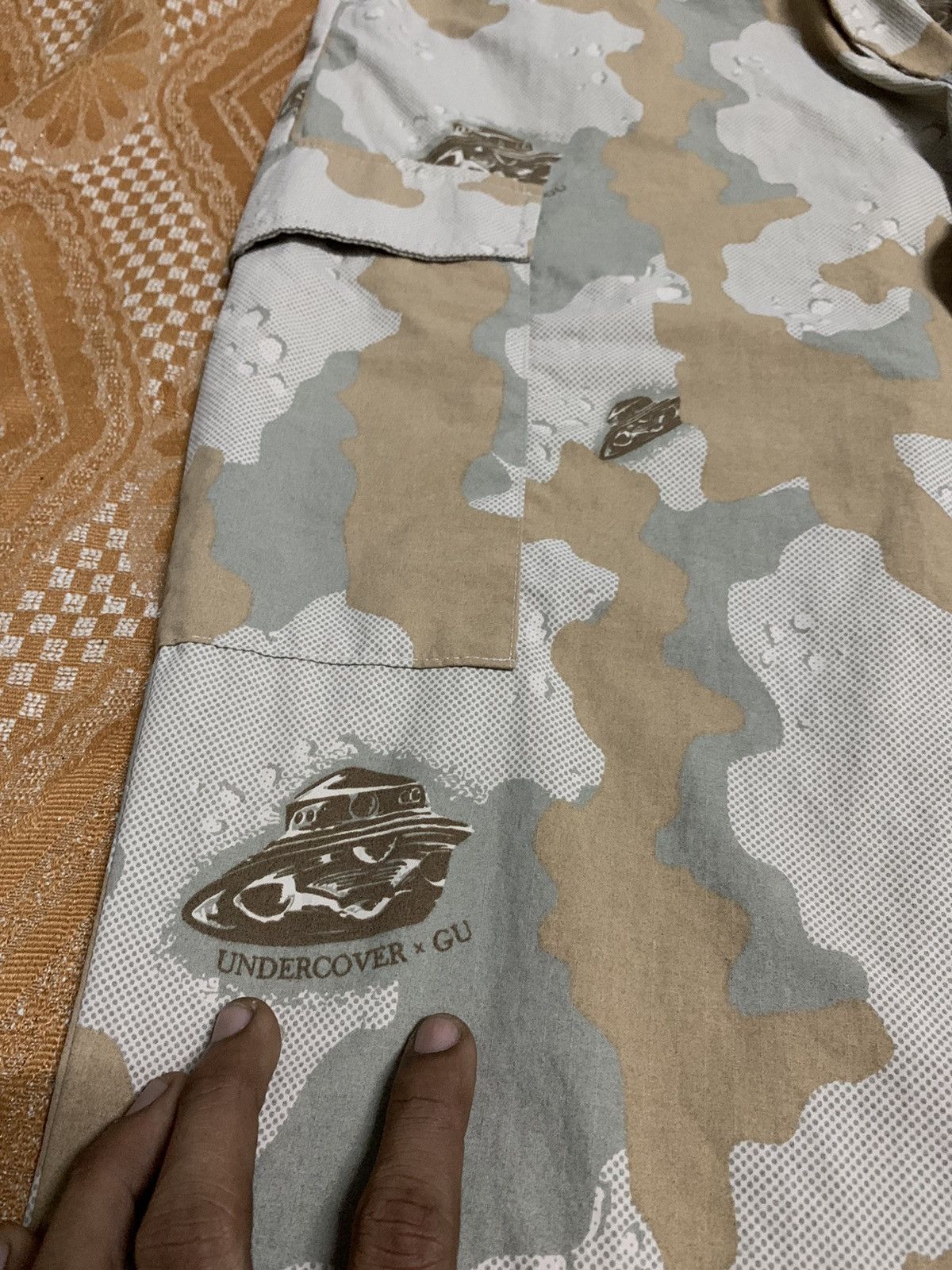 GU × Undercover RARE GU X UNDERCOVER CAMOUFLAGE CARGO PANT Size US 38 / EU 54 - 4 Thumbnail