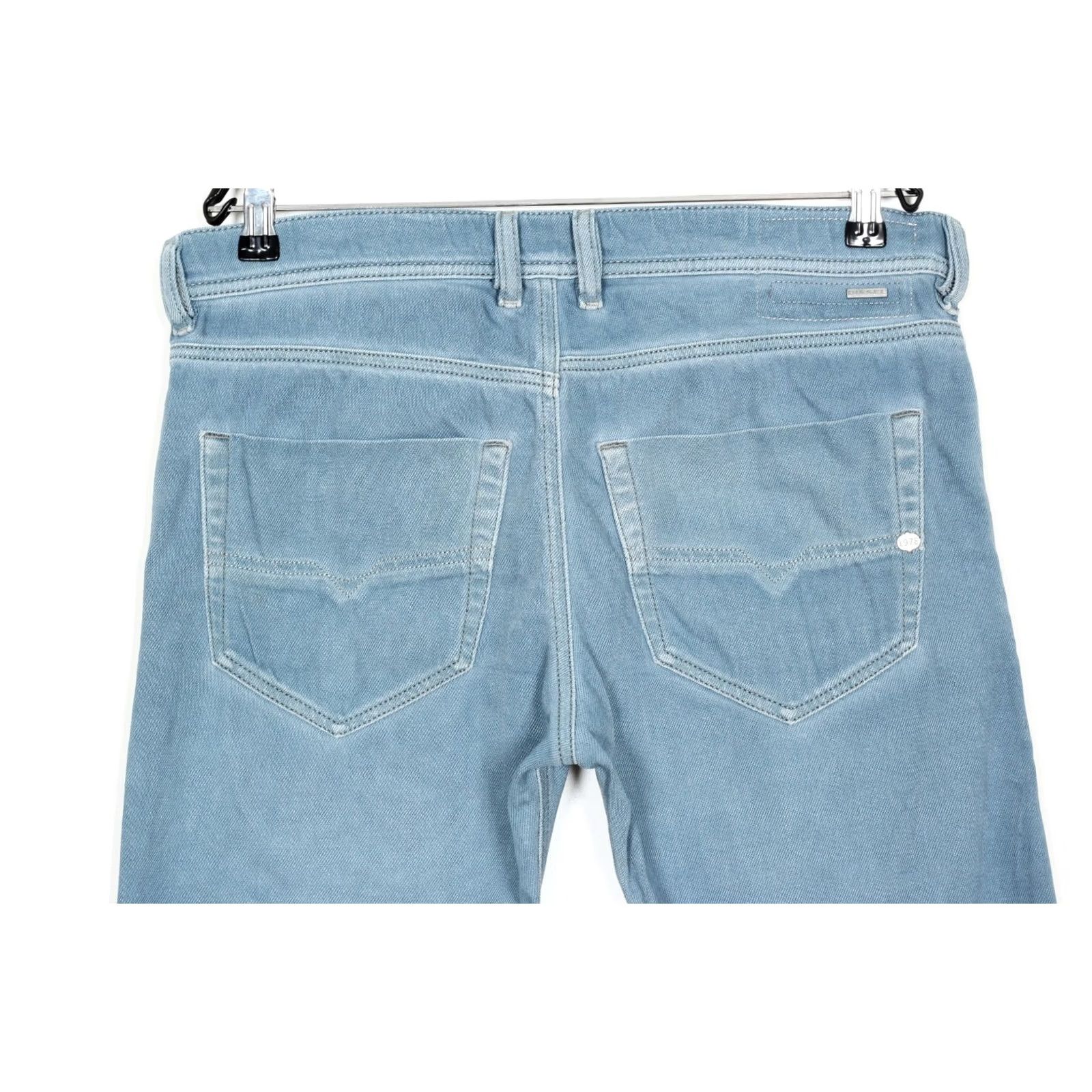 Diesel Diesel Jeans Mens 31 Blue TEPPHAR 0850Y STRETCH Men Size W31 L32 Slim Carrot DZ2036 Size US 31 - 3 Thumbnail