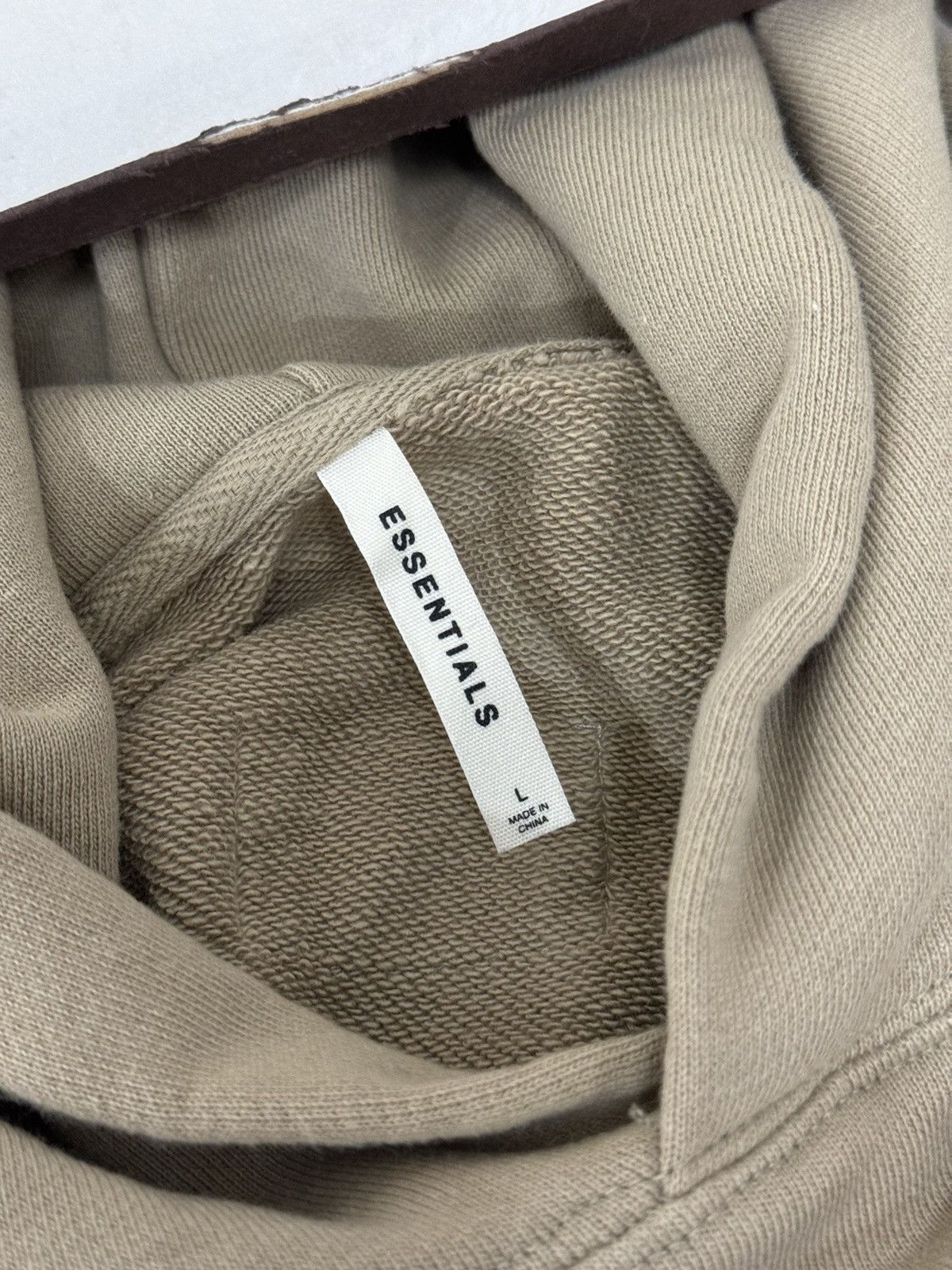 FOG 🔥FOG Fear of God OG Essentials Sleeveless Hoodie Tan SZ LRG Size US L / EU 52-54 / 3 - 12 Thumbnail