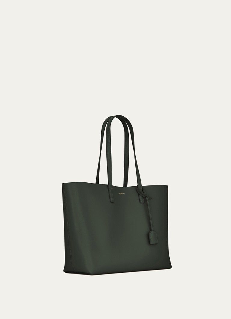 Saint Laurent Paris o1b1hav110924 Size: OS / Shopping Leather Bag Dark Green Size ONE SIZE - 5 Thumbnail