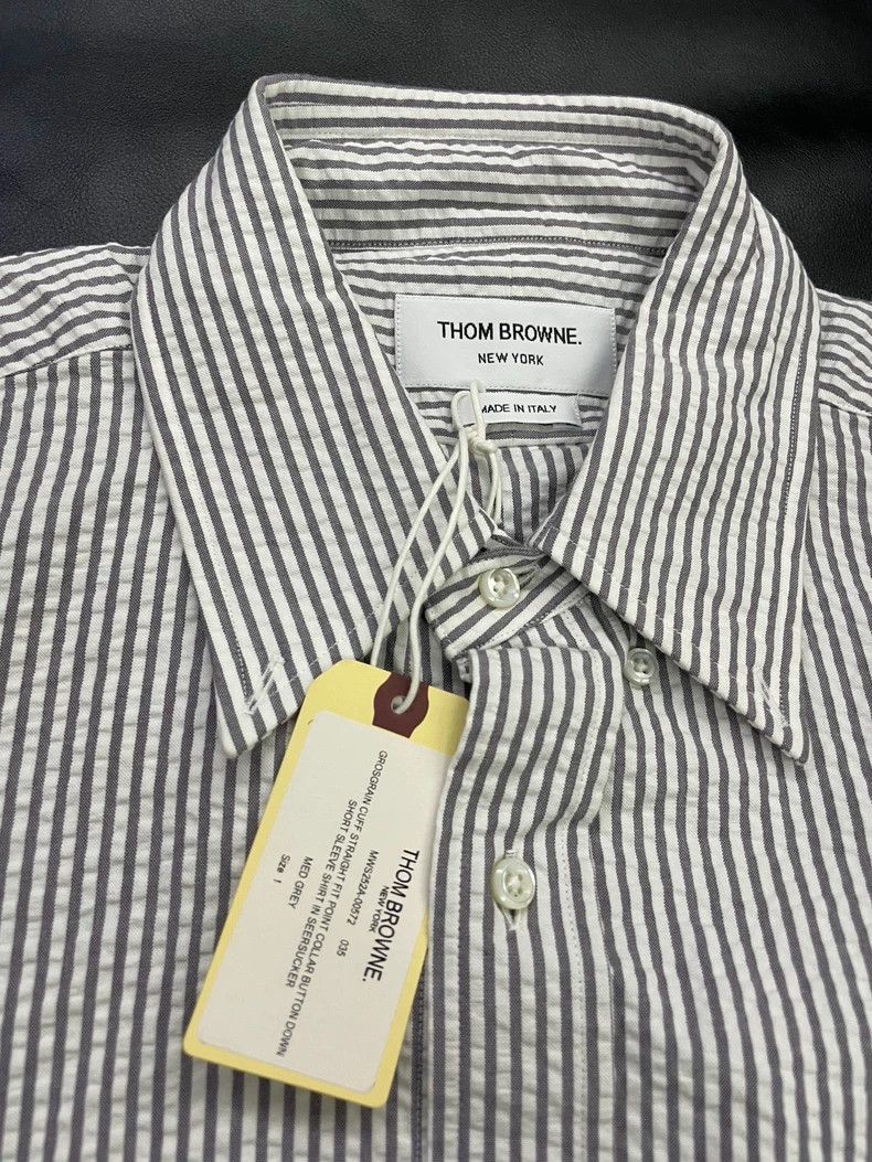 Thom Browne Thom Browne short sleeve shirt Size US S / EU 44-46 / 1 - 4 Thumbnail