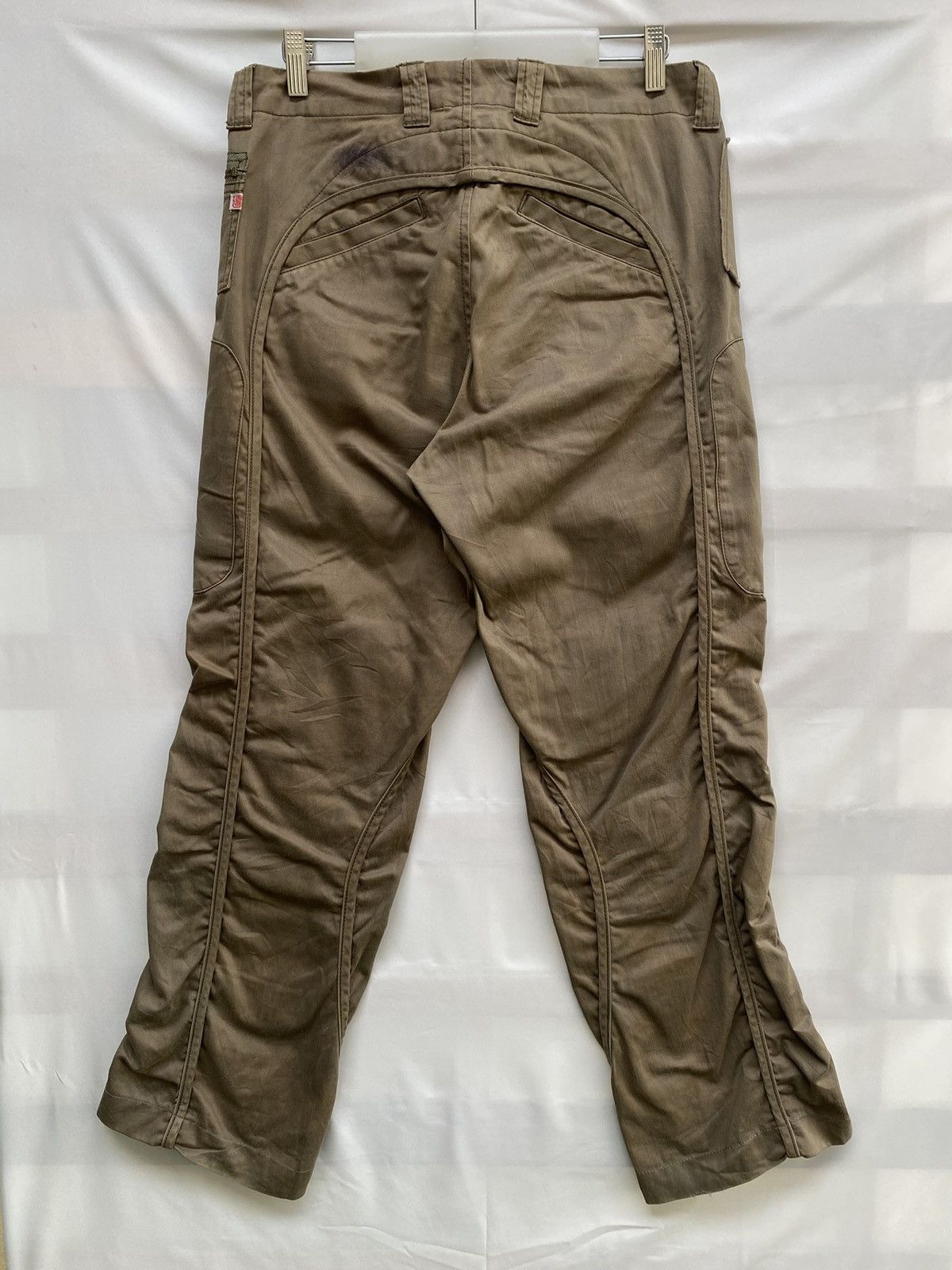 291295=Homme Vintage 291295=Homme Utility Double Knee Multi-zipper Pants Size US 31 - 2 Thumbnail