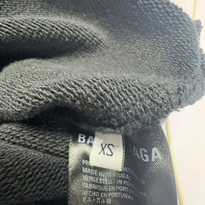 Balenciaga Balenciaga Balenciaga Black Logo Print Hoodie for Unisex - Size US XS / EU 42 / 0 - 2 Thumbnail
