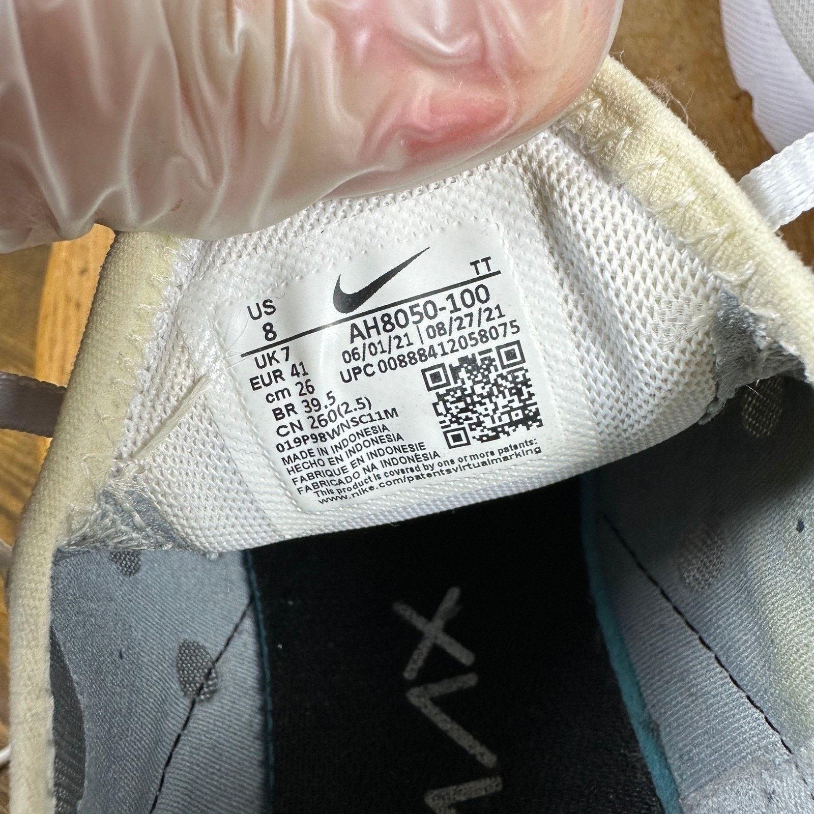 Nike Nike Air Max 270 Men's White Black Shoes AH8050-100 US 8 Size US 8 / EU 41 - 5 Thumbnail