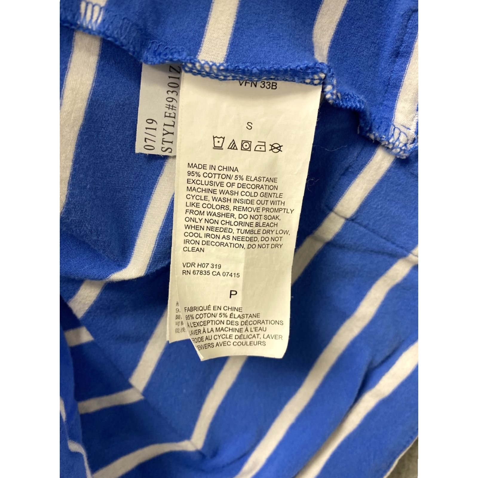 Nautica Nautica Dress Tank Dress Blue Stripe Sleeveless Mini Pullover S Women Short Dress 10436 Size S / US 4 / IT 40 - 7 Thumbnail