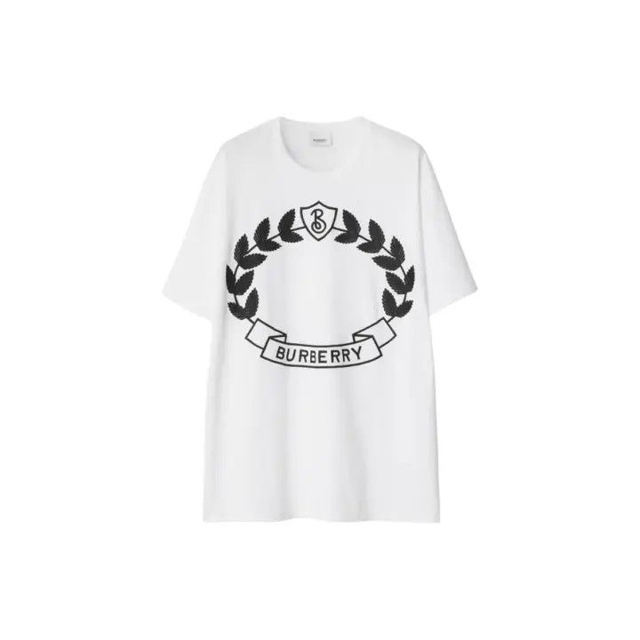 Burberry Logo Print Short Sleeve T-Shirt for Women 0079 Tops