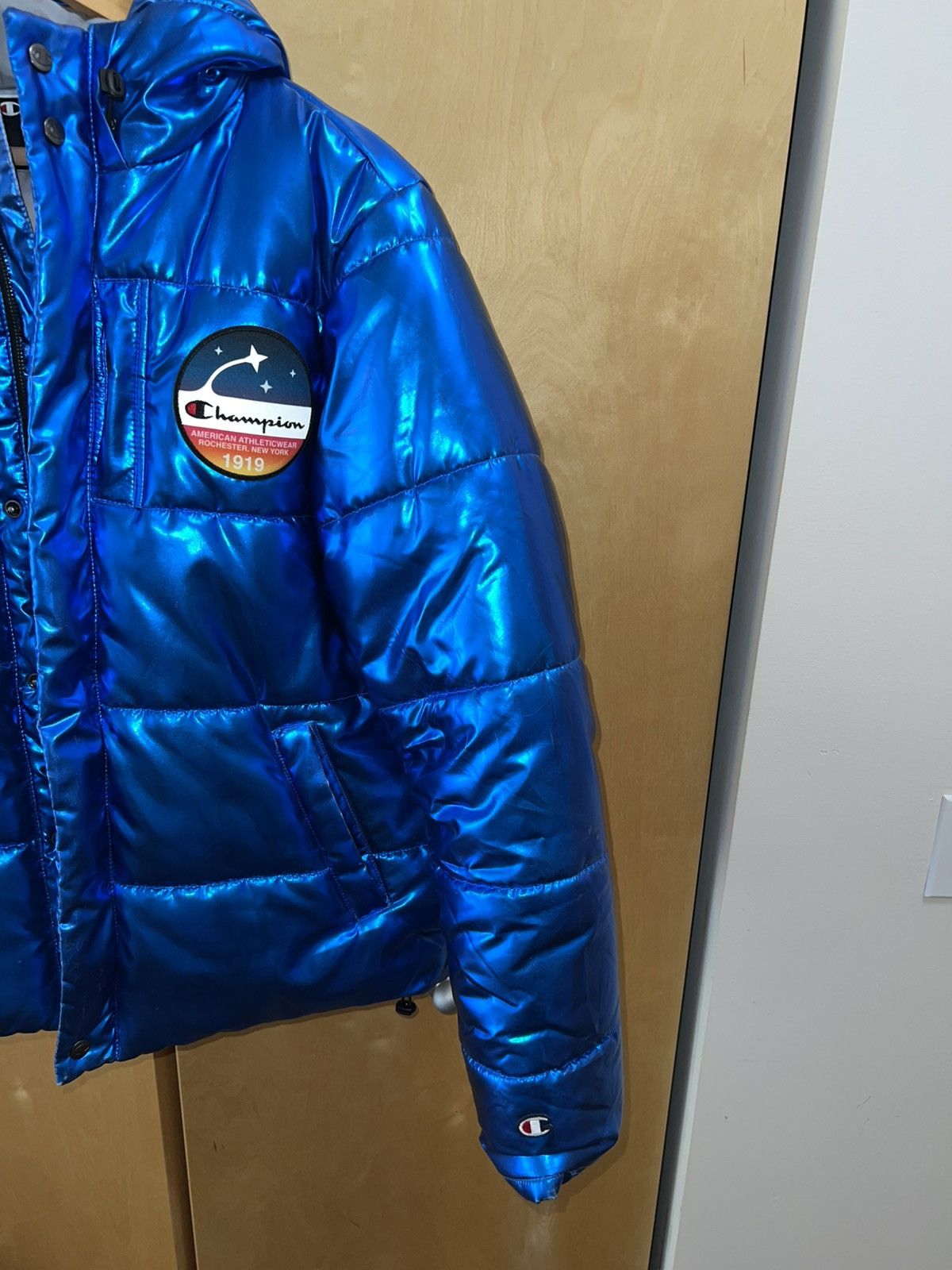 Champion Champion x NASA PufferJacket Mens Sizing Blue Space Size US M / EU 48-50 / 2 - 5 Thumbnail