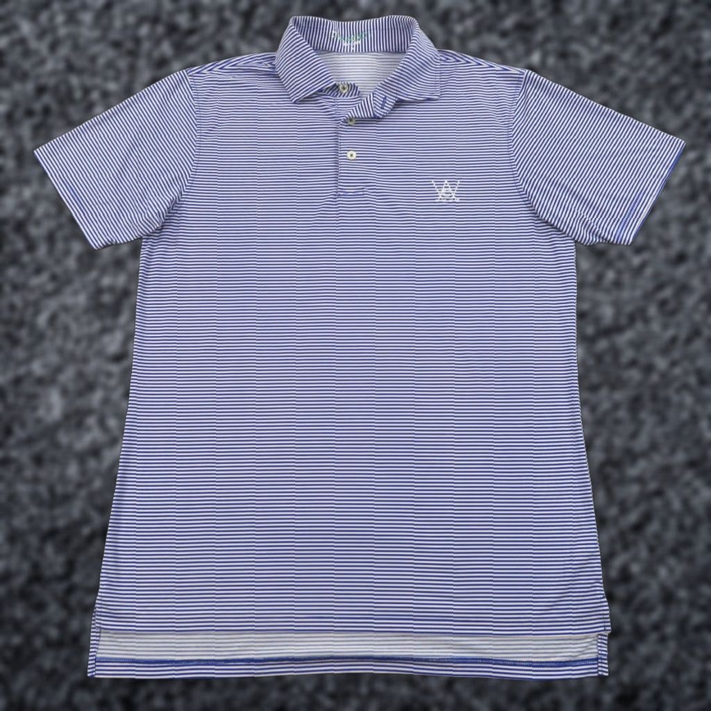 Vintage B Draddy Sport Polo Mens Blue White Small Made in USA CC Performance Golf Shirt Polo Shirt Mens Slim? Size US S / EU 44-46 / 1 - 1 Thumbnail