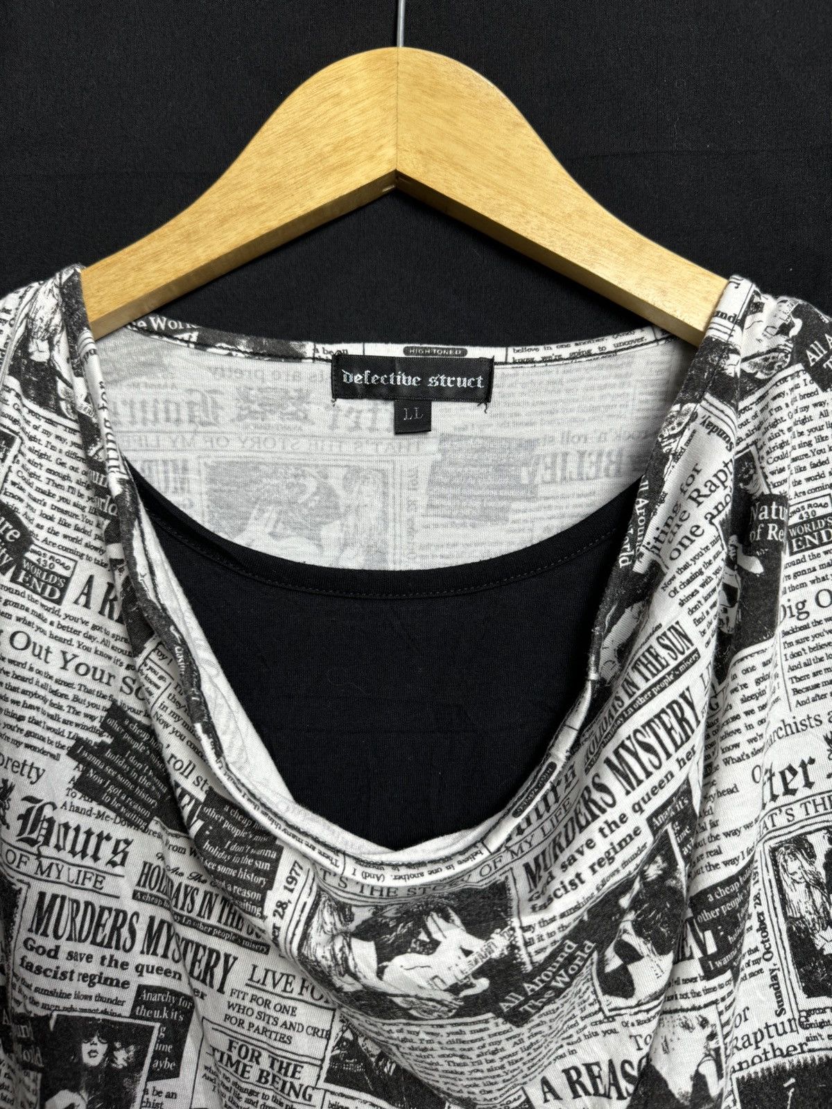 Hysteric Glamour × If Six Was Nine × Japanese Brand Detective Struct Double Layer Newspapers Rockers Size US L / EU 52-54 / 3 - 7 Thumbnail
