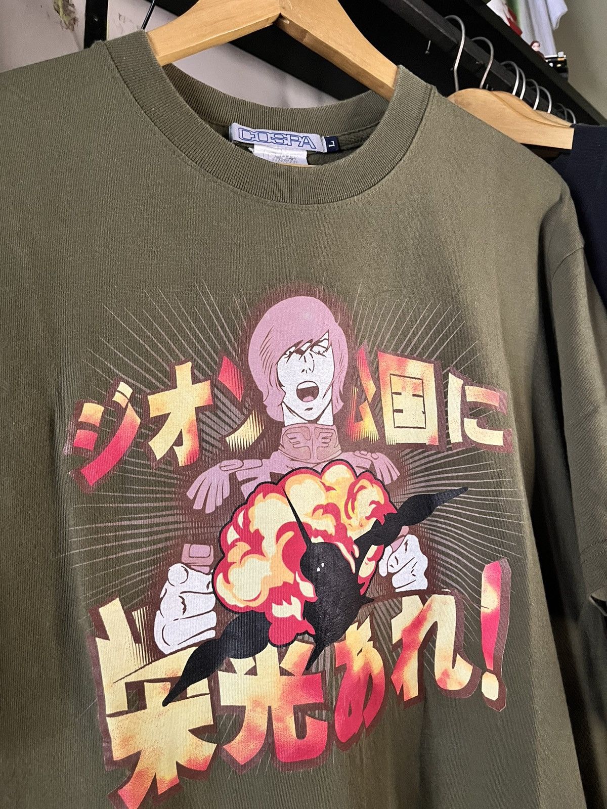 Anime Gundam Zeon Garma Zabi Anime Vintage T-Shirt Size US L / EU 52-54 / 3 - 6 Thumbnail