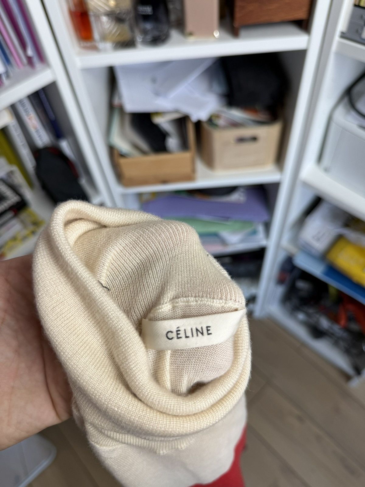 Celine × Designer Celine 100% cashmere turtleneck sweater jumper XS old money Size XS / US 0-2 / IT 36-38 - 3 Thumbnail