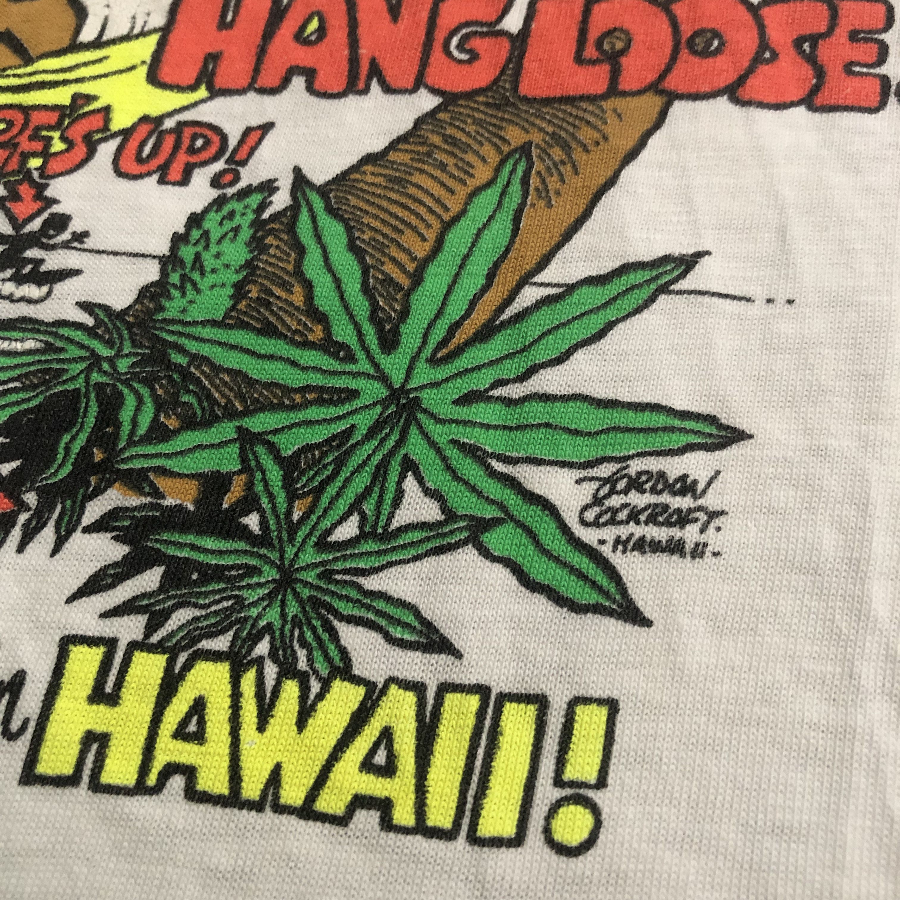 Hanes Vintage Distressed 80s Compleat Hawaii surf camel shirt M Size US M / EU 48-50 / 2 - 3 Thumbnail