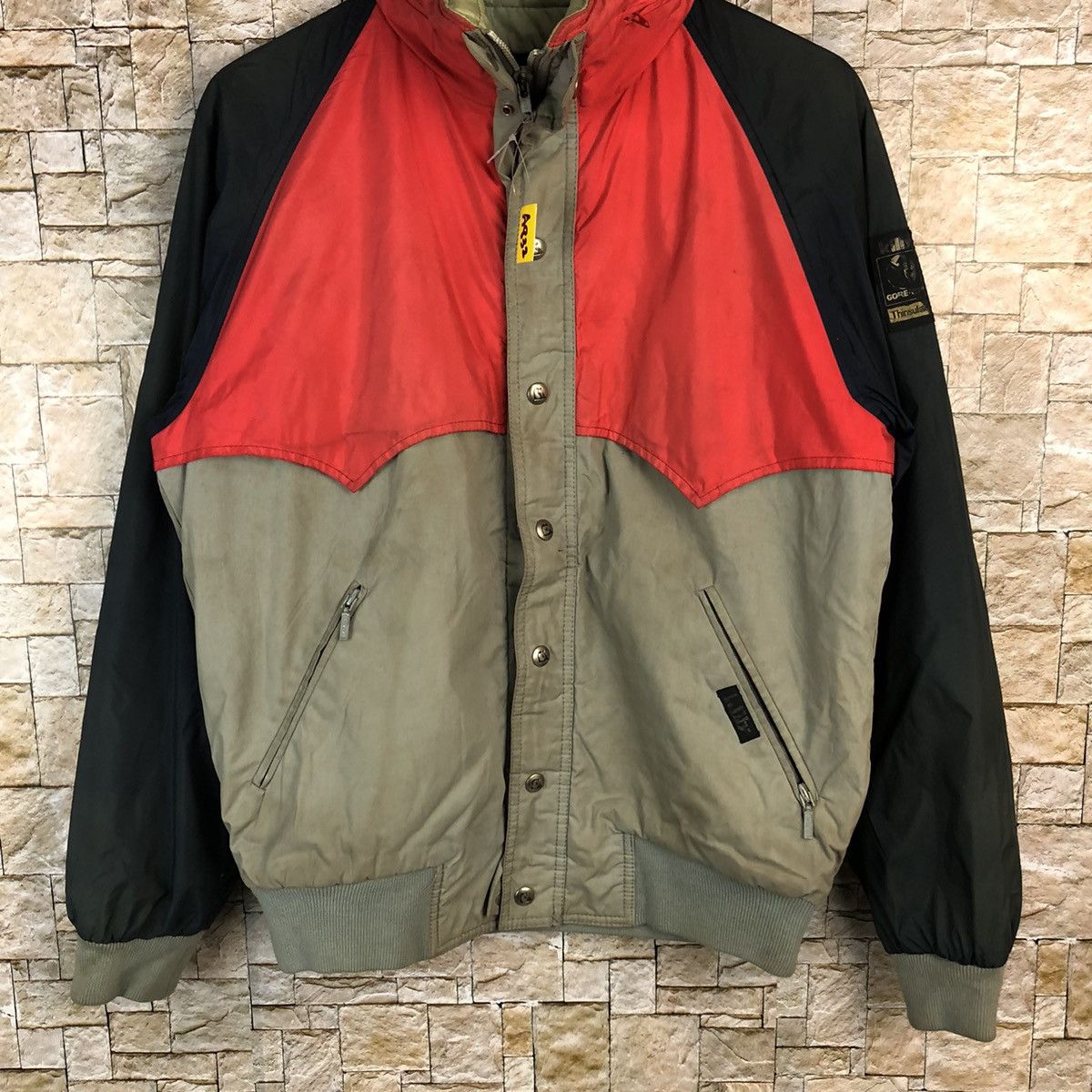 Japanese Brand Killex Red vintage Bombers Jacket #A832 Size US M / EU 48-50 / 2 - 3 Thumbnail