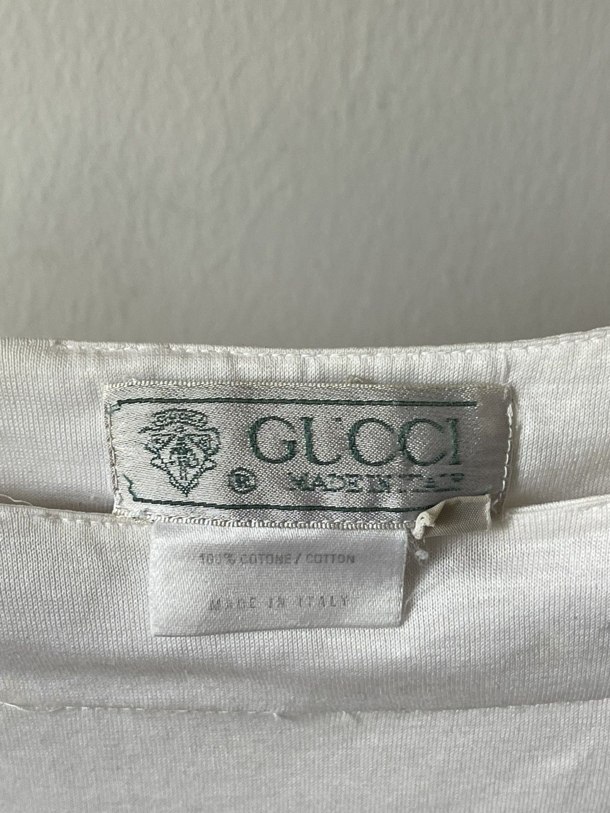 Gucci 80s Gucci Long Sleeve 11 Size M / US 6-8 / IT 42-44 - 8 Thumbnail