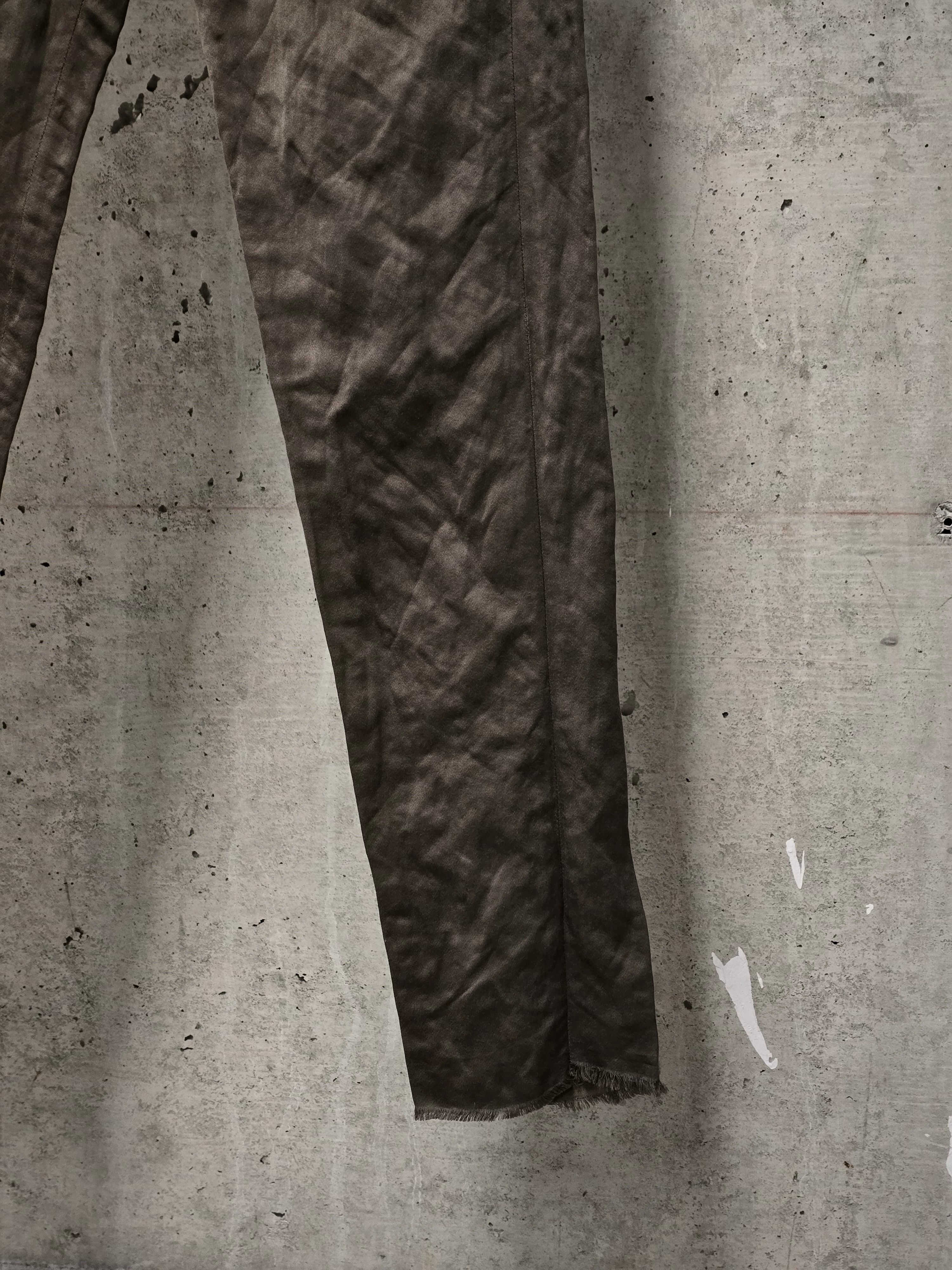 Julius Julius_7 Khaki Rayon Military Cargo Pants Size US 28 / EU 44 - 5 Thumbnail