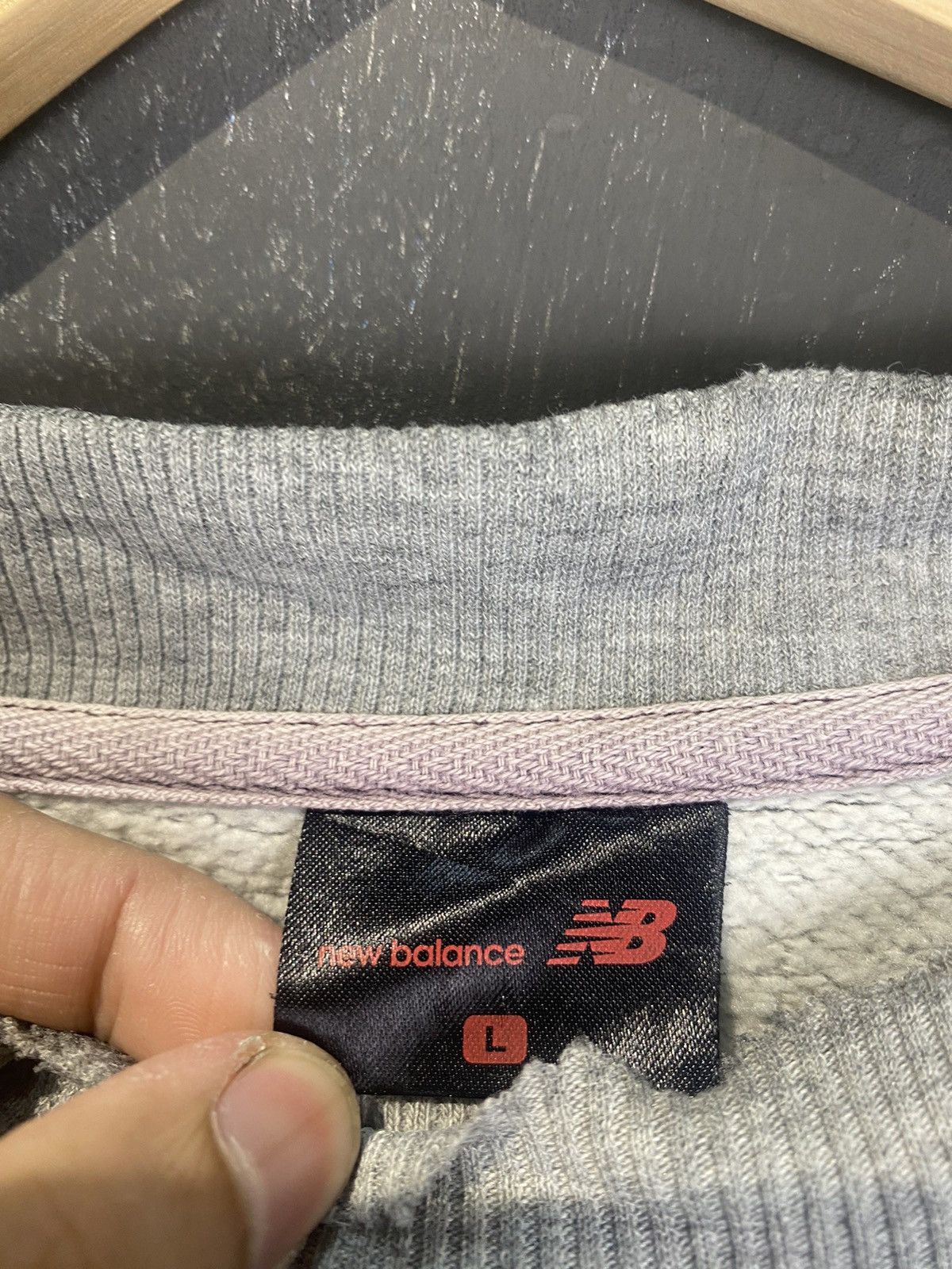New Balance × Vintage y2k Distressed New Balance Boxy Crewneck Size US L / EU 52-54 / 3 - 4 Thumbnail