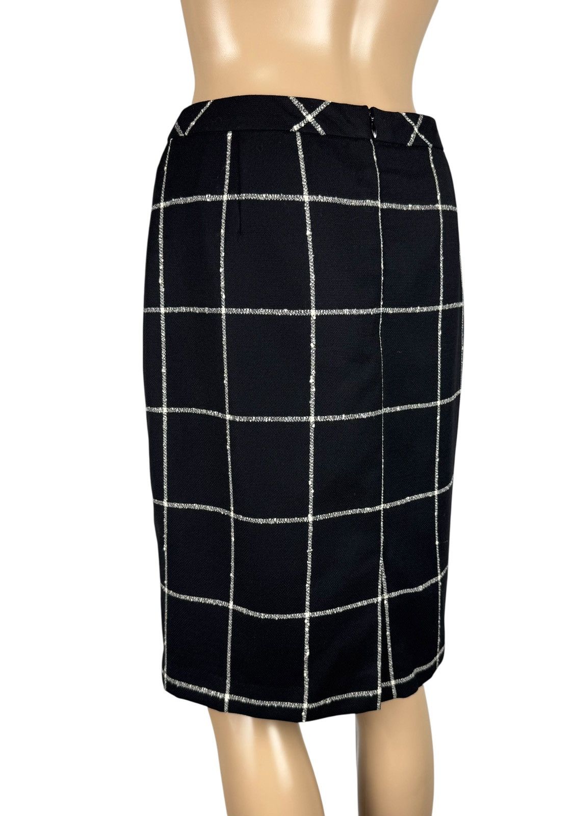 Escada Escada Wool Cashmere Pencil Skirt Check size DE42 IT48 Size 34" / US 12 / IT 48 - 6 Thumbnail
