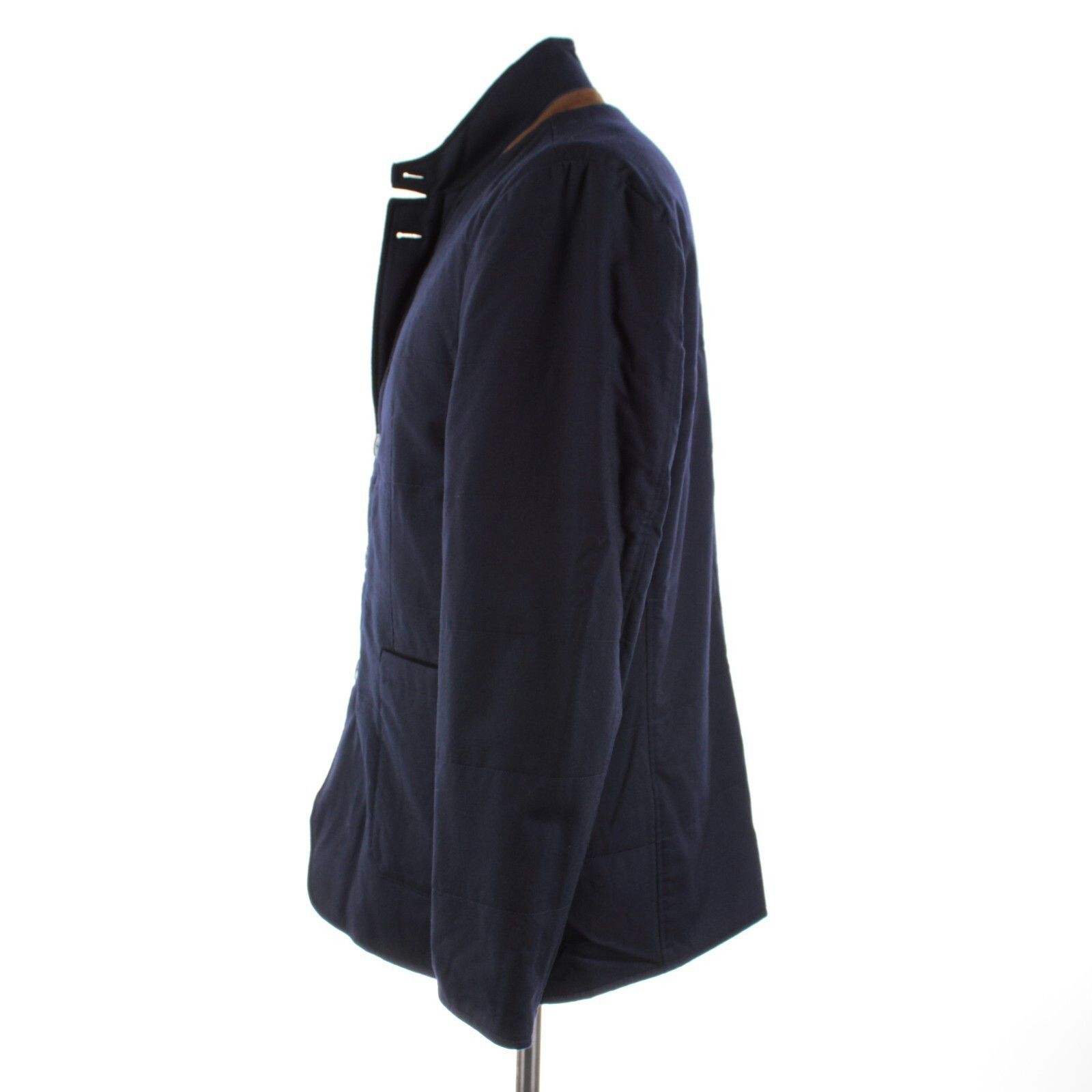 Zanella Zanella Coat Size L US In Blue Wool Size US L / EU 52-54 / 3 - 4 Thumbnail