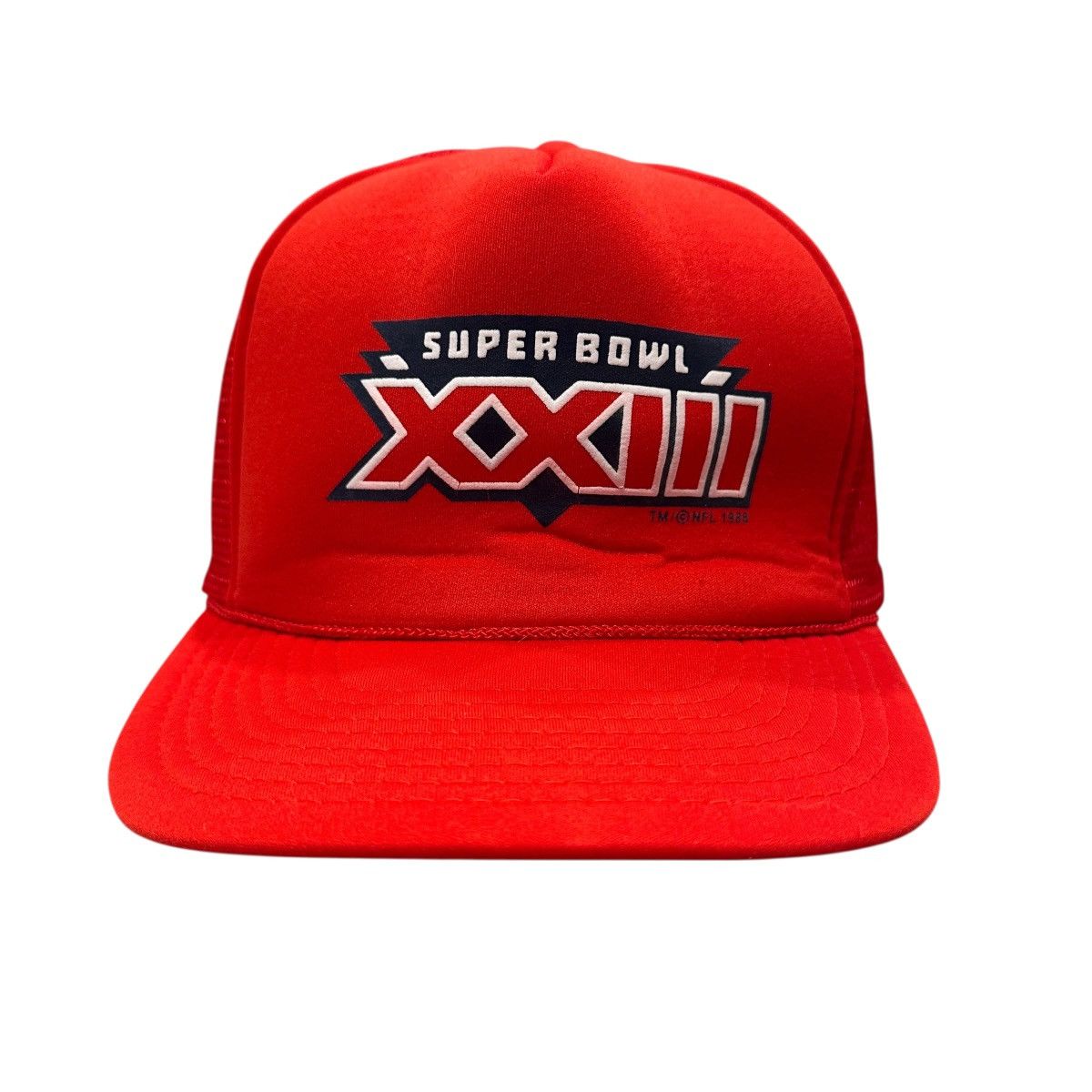 NFL Vintage 1988 Superbowl XXIII NFL trucker sports cap Size ONE SIZE - 1 Thumbnail