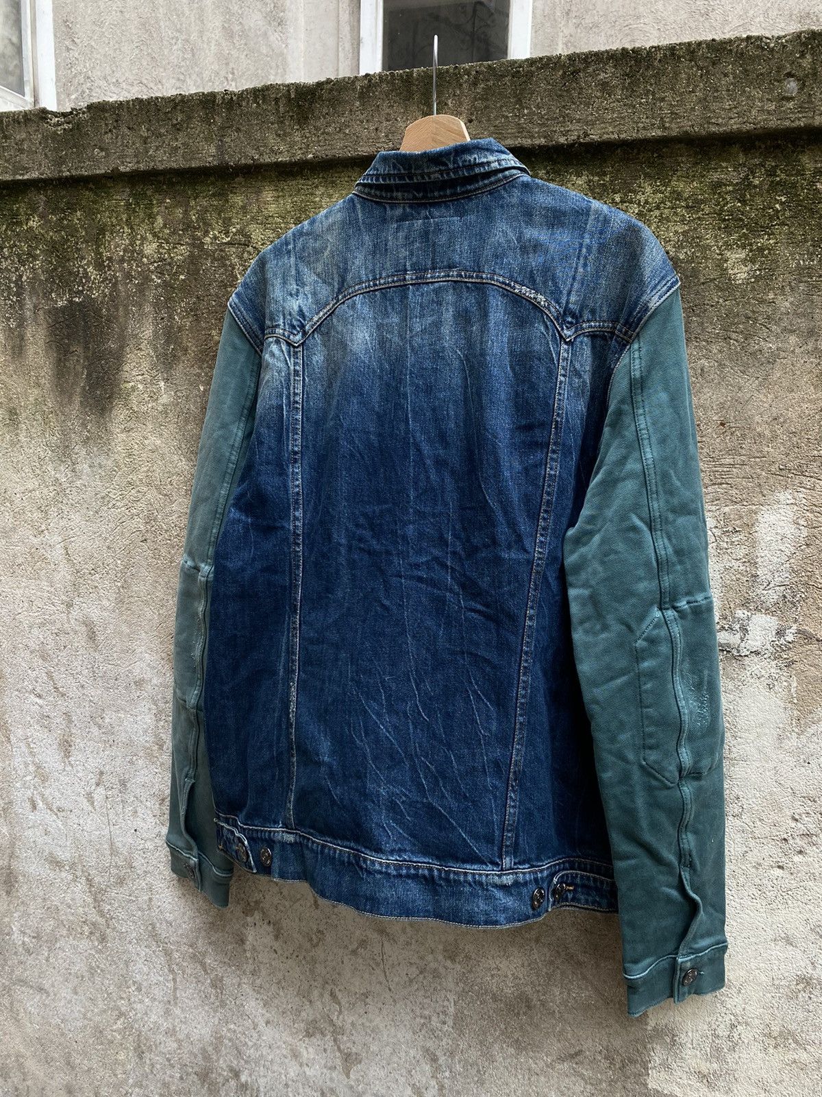 Japanese Brand × True Religion New With Tags True Religion Distressed Denim Y2K Jacket Size US XL / EU 56 / 4 - 6 Thumbnail