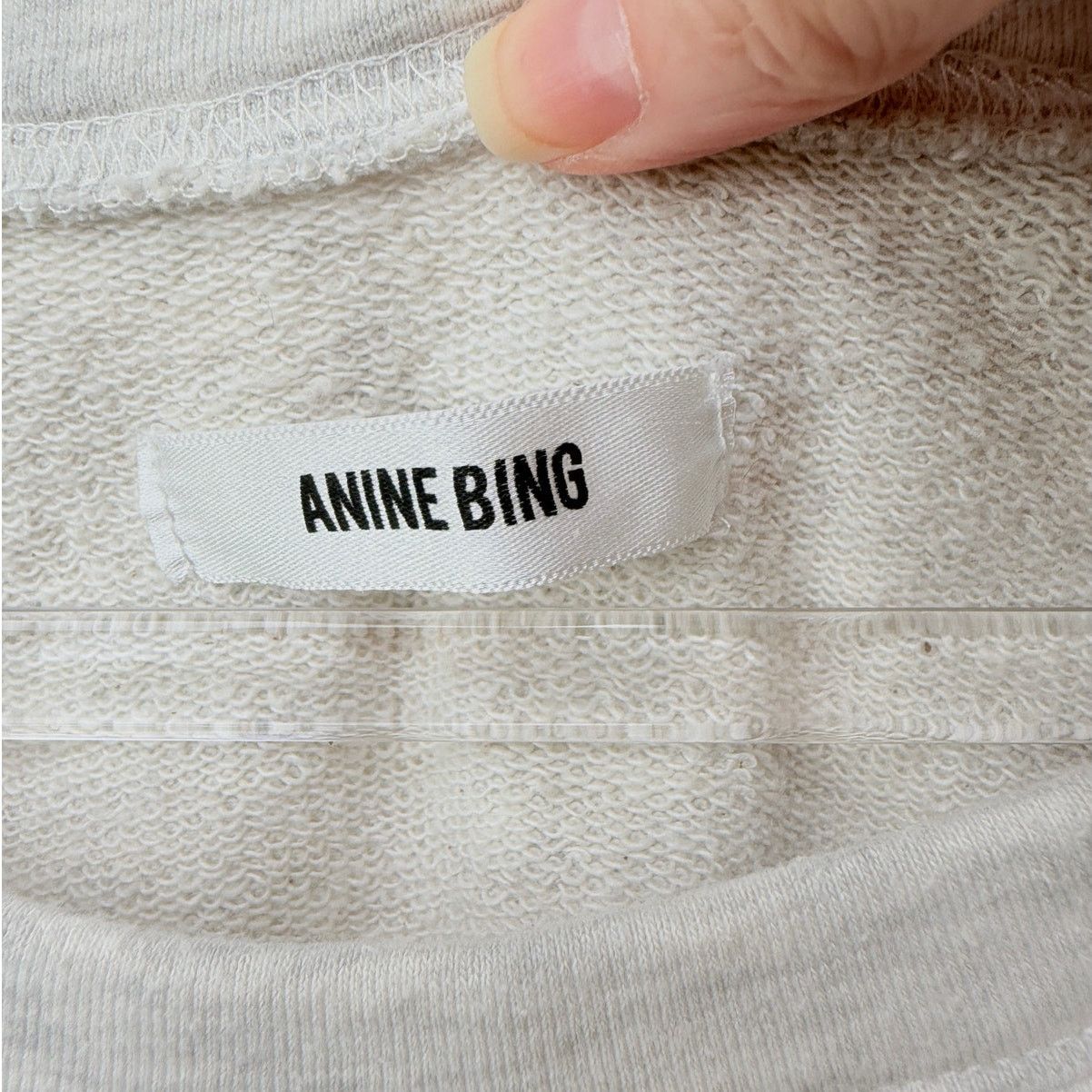Anine Bing Anine Bing Gray Sleeveless Sweater Minimalist Logo Top SM Size S / US 4 / IT 40 - 9 Thumbnail
