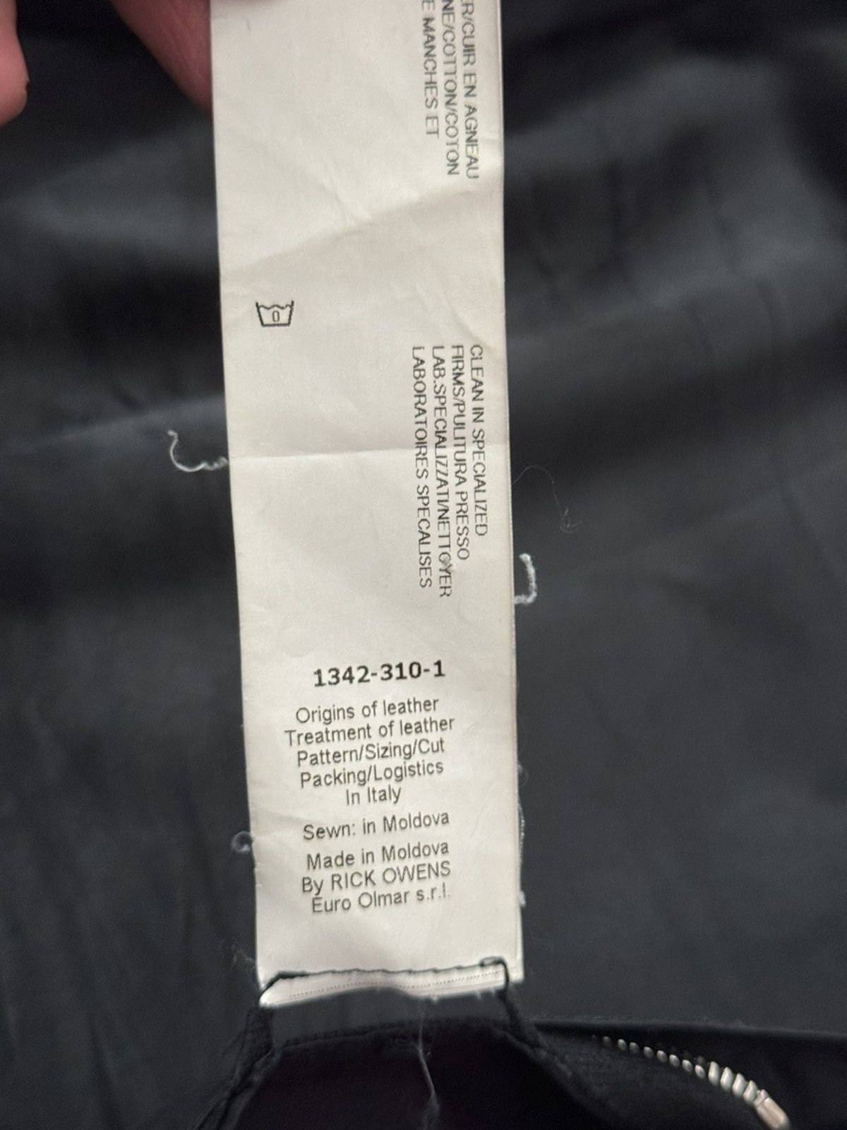 Rick Owens Rick Owens Mollino Leather Jacket Size US M / EU 48-50 / 2 - 6 Thumbnail