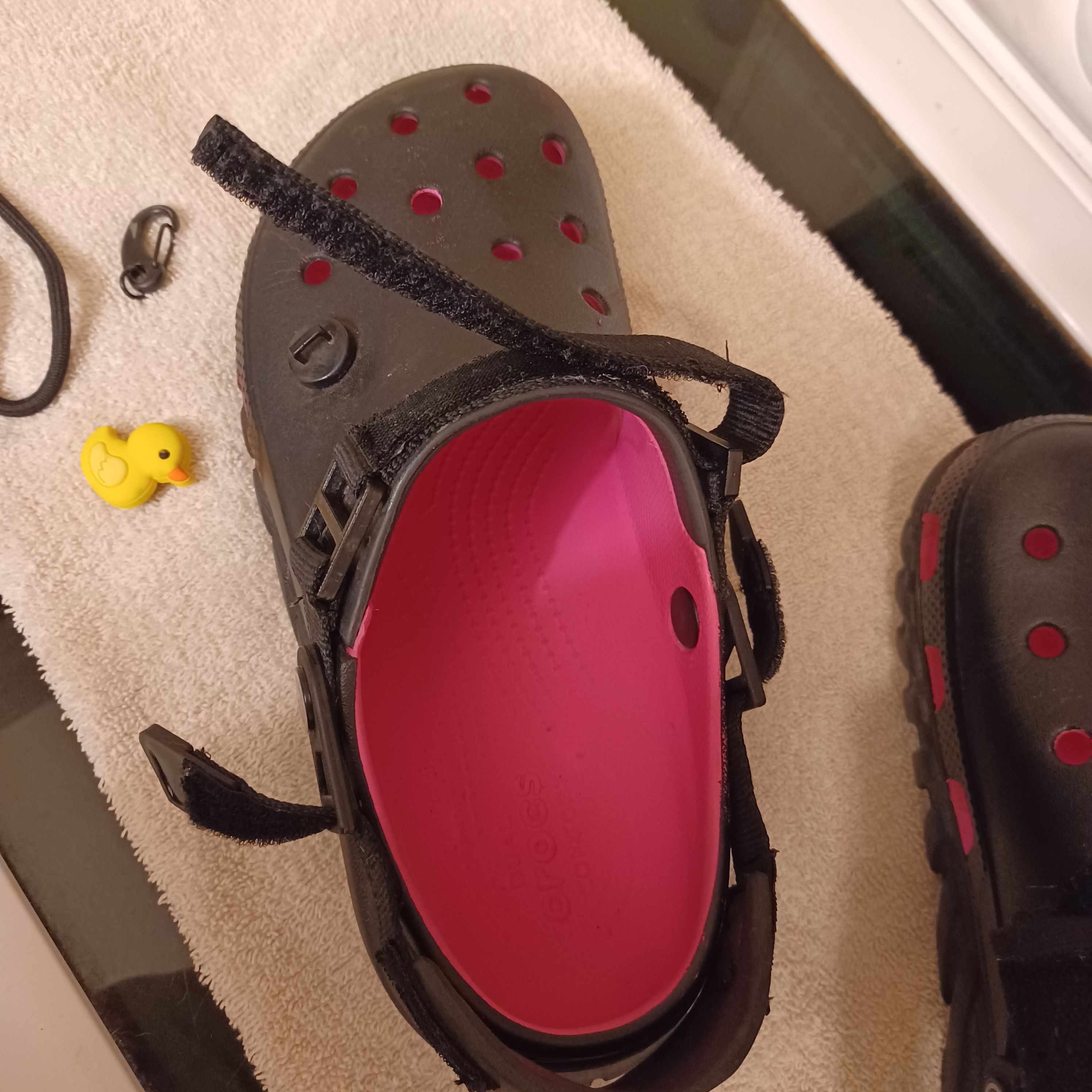 Crocs × POST&CO Posty & Co black crocs M8 W10 Size US 8 / EU 41 - 5 Thumbnail