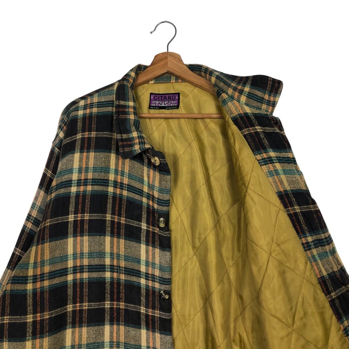 Japanese Brand × Vintage 📌Vintage Flannel Shirt Jacket Citano Tartan Issey Miyake Size US L / EU 52-54 / 3 - 13 Thumbnail
