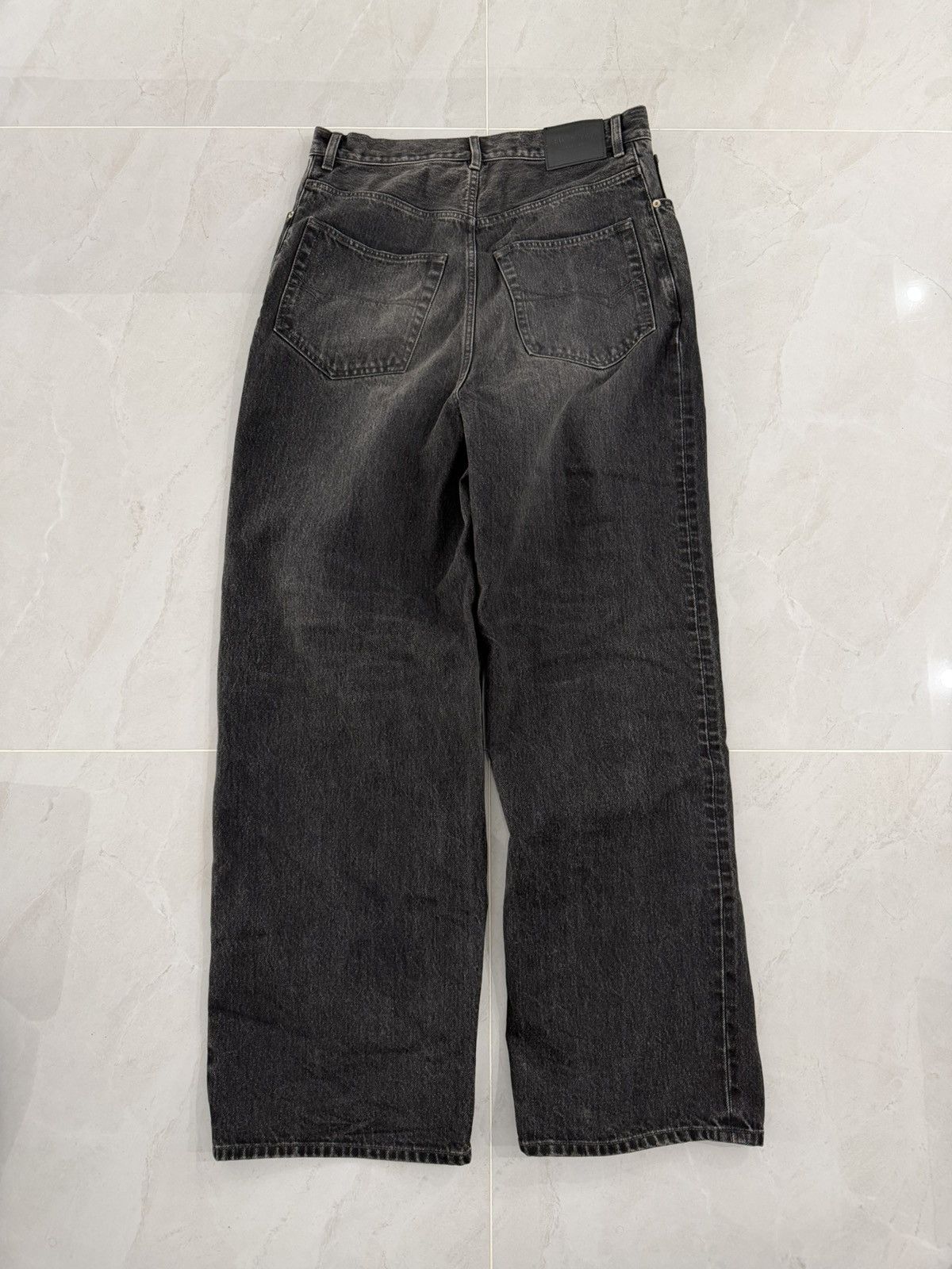 Balenciaga Balenciaga Oversized Baggy Japanese Denim Black Denim Sz.XS Size US 30 / EU 46 - 3 Thumbnail