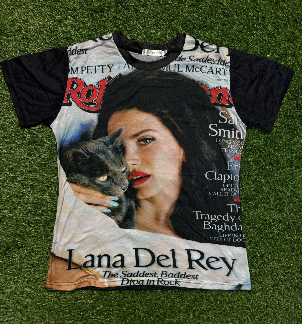 Art Comes First rolling stone magazine - LANA DEL REY cover up tshirt Size US M / EU 48-50 / 2 - 2 Thumbnail