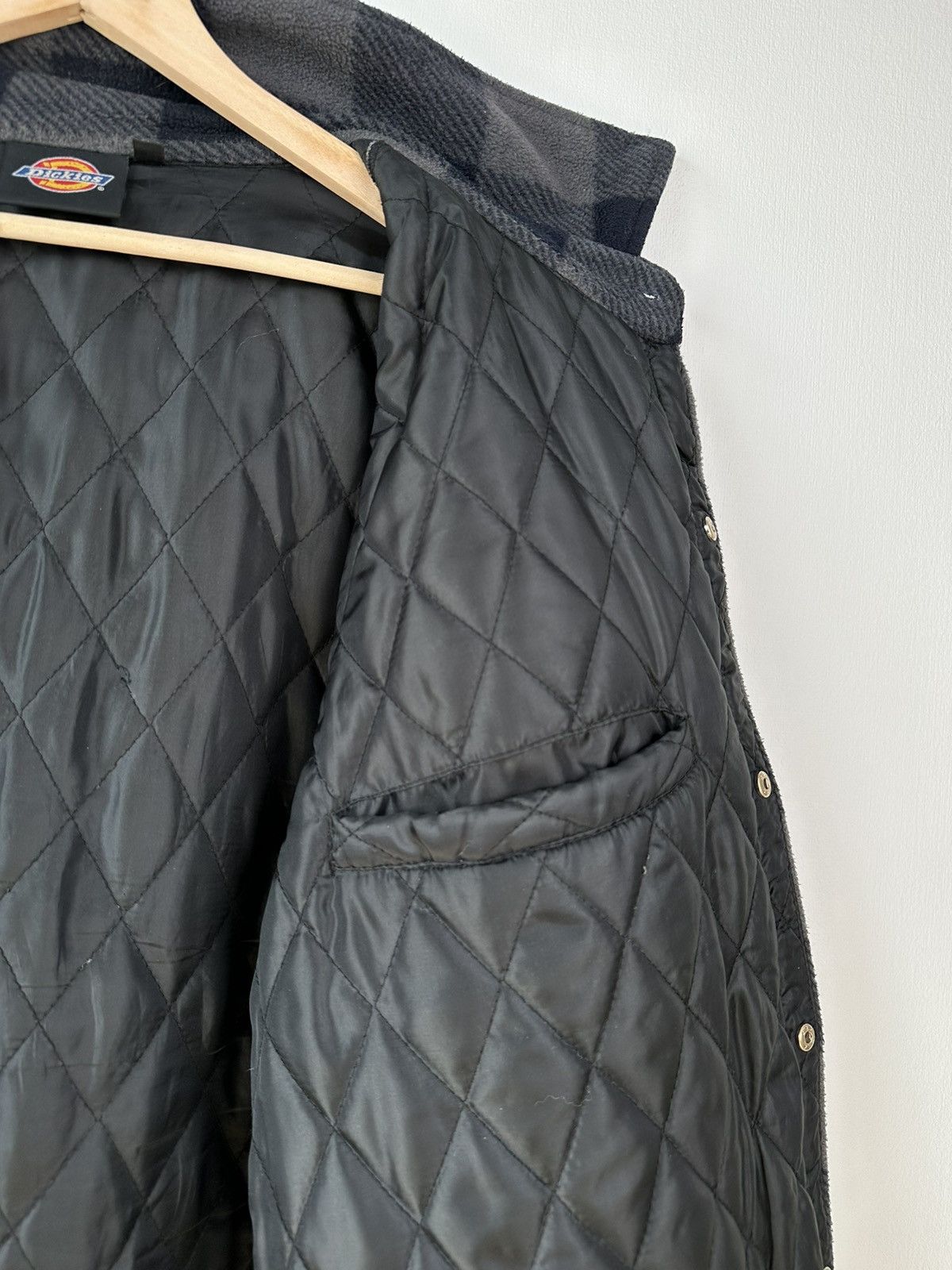 Dickies Vintage DICKIES Fleece Check Plaid Warm Jacket Size US XXL / EU 58 / 5 - 15 Thumbnail