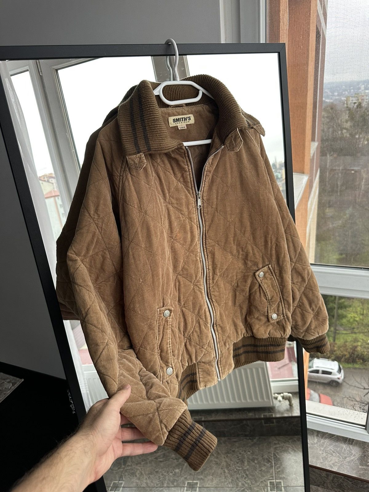 Smith's American Vintage Smith’s American Japanese Men’s Bomber Jacket Sz L Size US L / EU 52-54 / 3 - 5 Thumbnail