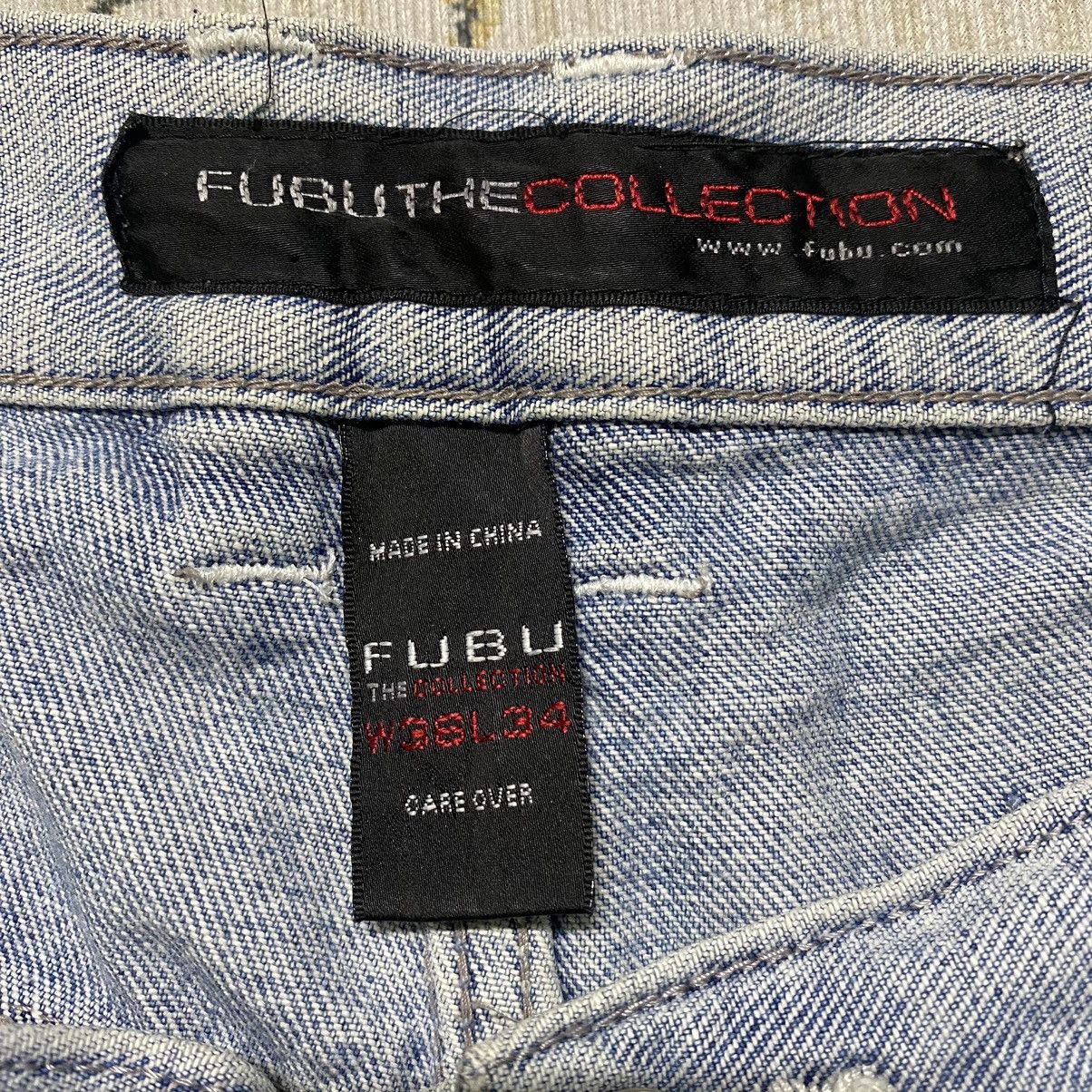 Fubu Vintage Y2K Fubu Denim Baggy Jeans Faded Blue Size US 36 / EU 52 - 19 Thumbnail