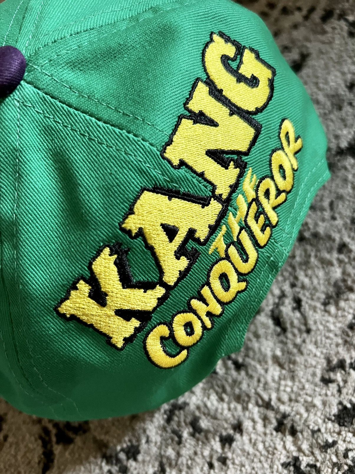 Marvel Comics KANG THE CONQUEROR MASK & DISGUISE SNAPBACK HAT Size ONE SIZE - 6 Thumbnail